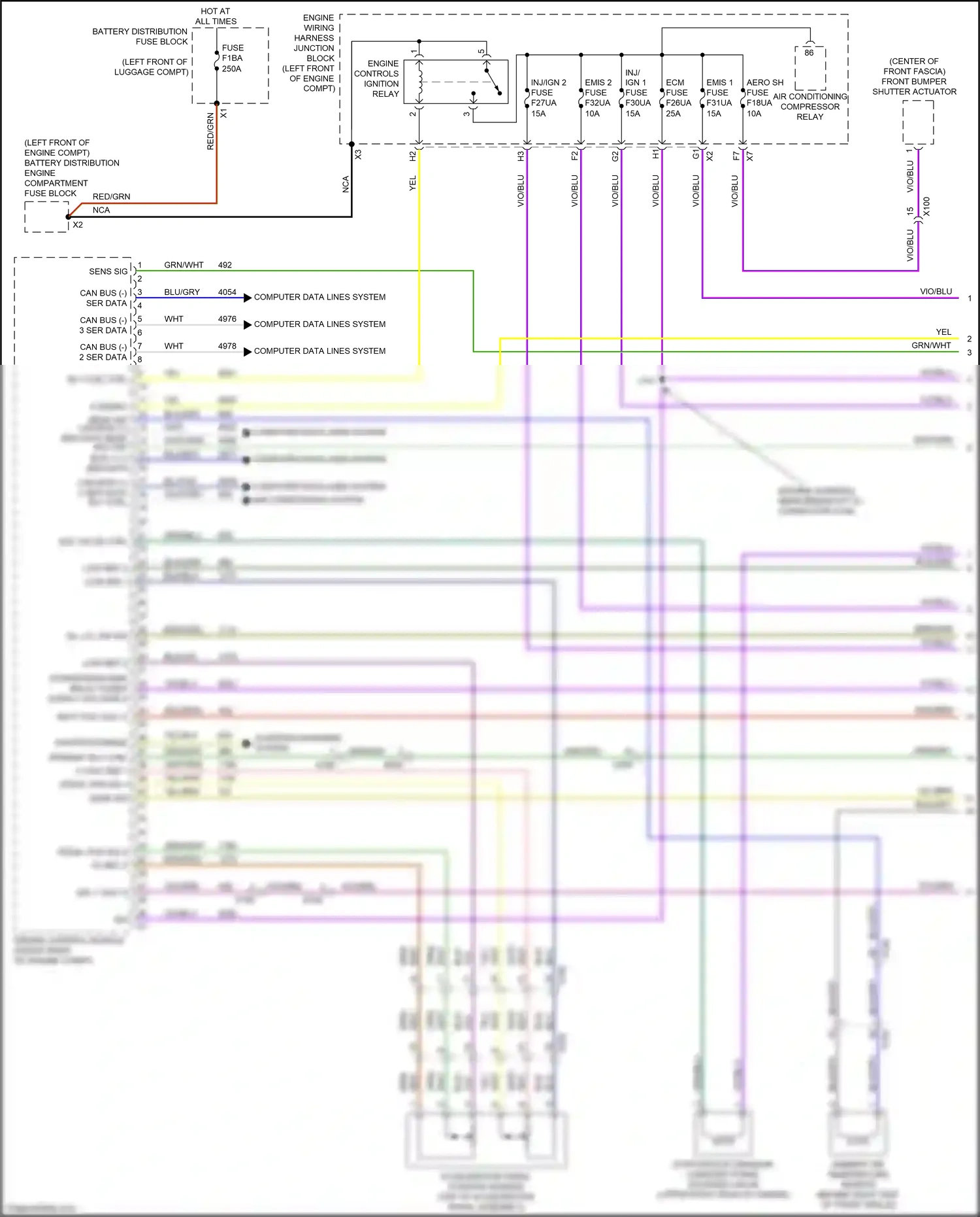 Cadillac CT5 I (2019-2024) computer data lines system wiring diagram  (111 of 114)