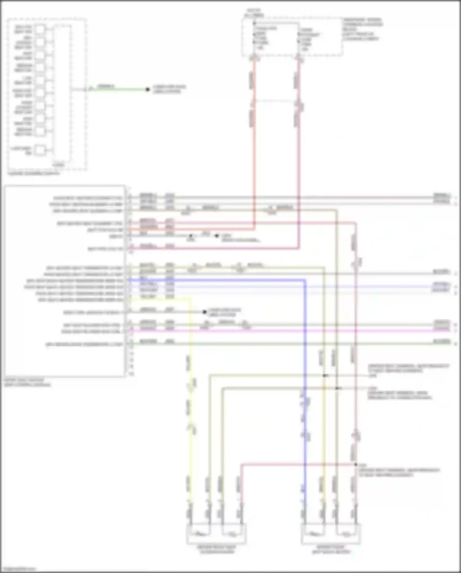 Wiring diagram gnd 22 for Cadillac CT5 I (2019-2024) (1 of 3)