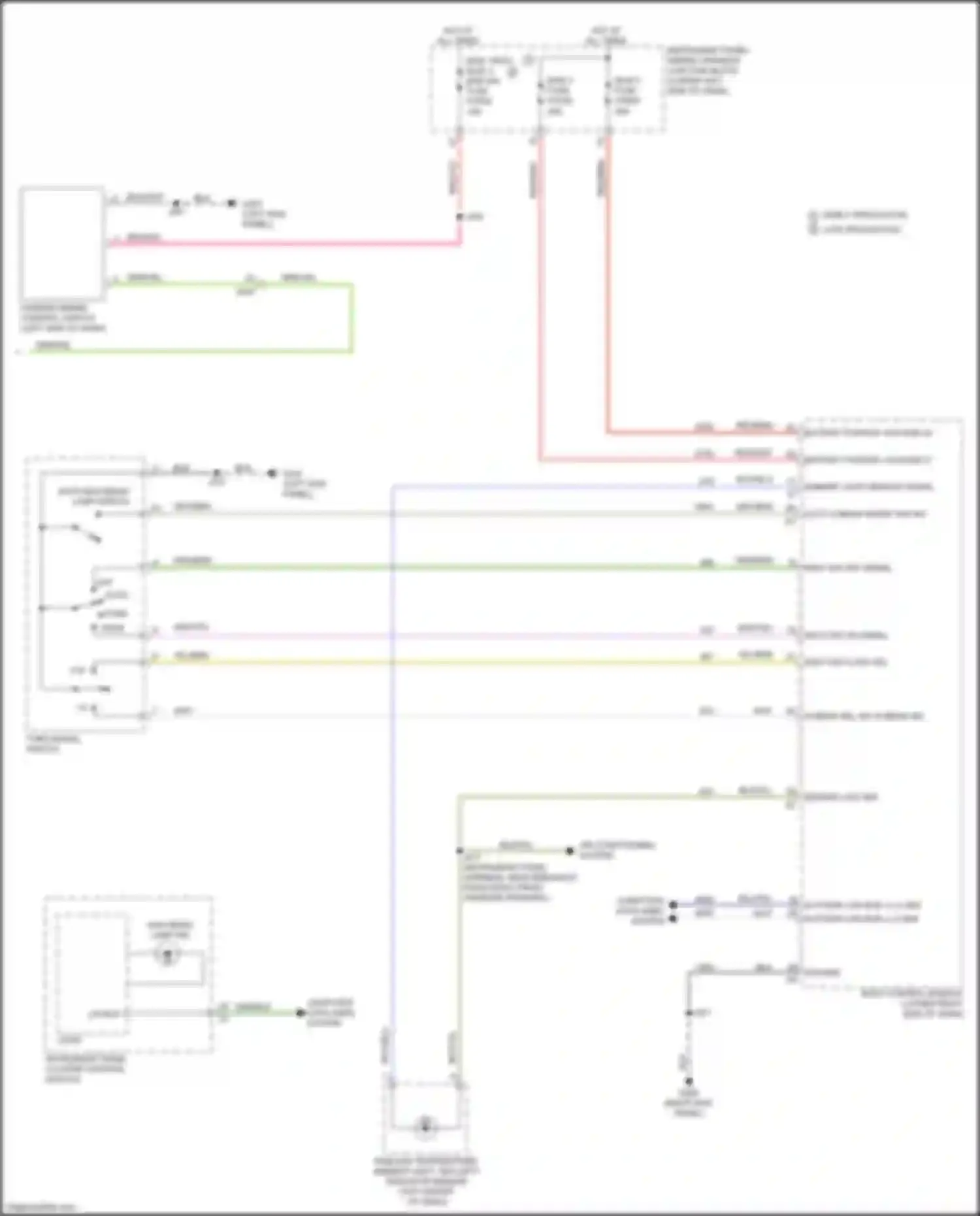 Wiring diagram grn/yel for Cadillac CT5 I (2019-2024) (57 of 70)