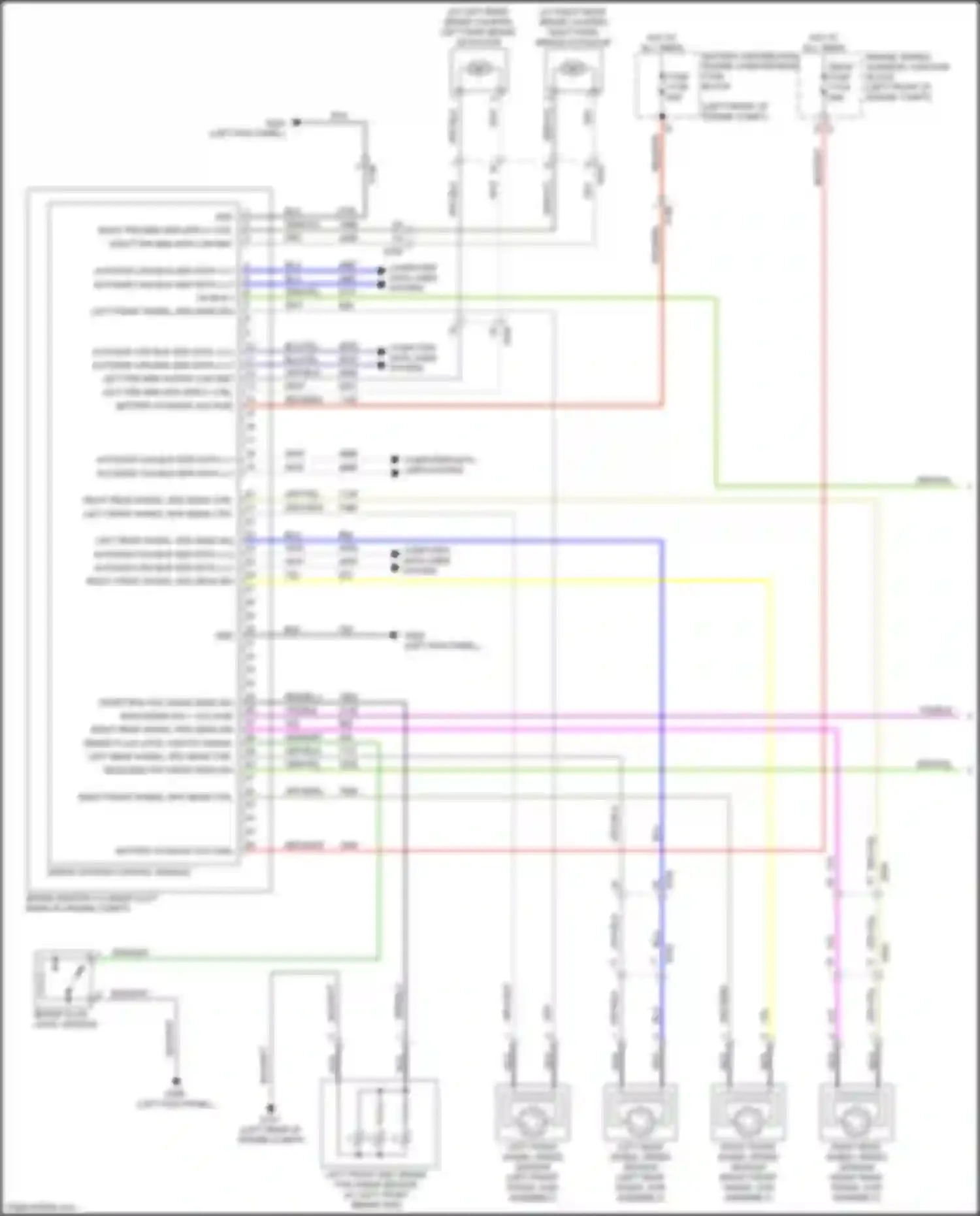 Wiring diagram gry for Cadillac CT5 I (2019-2024) (1 of 68)