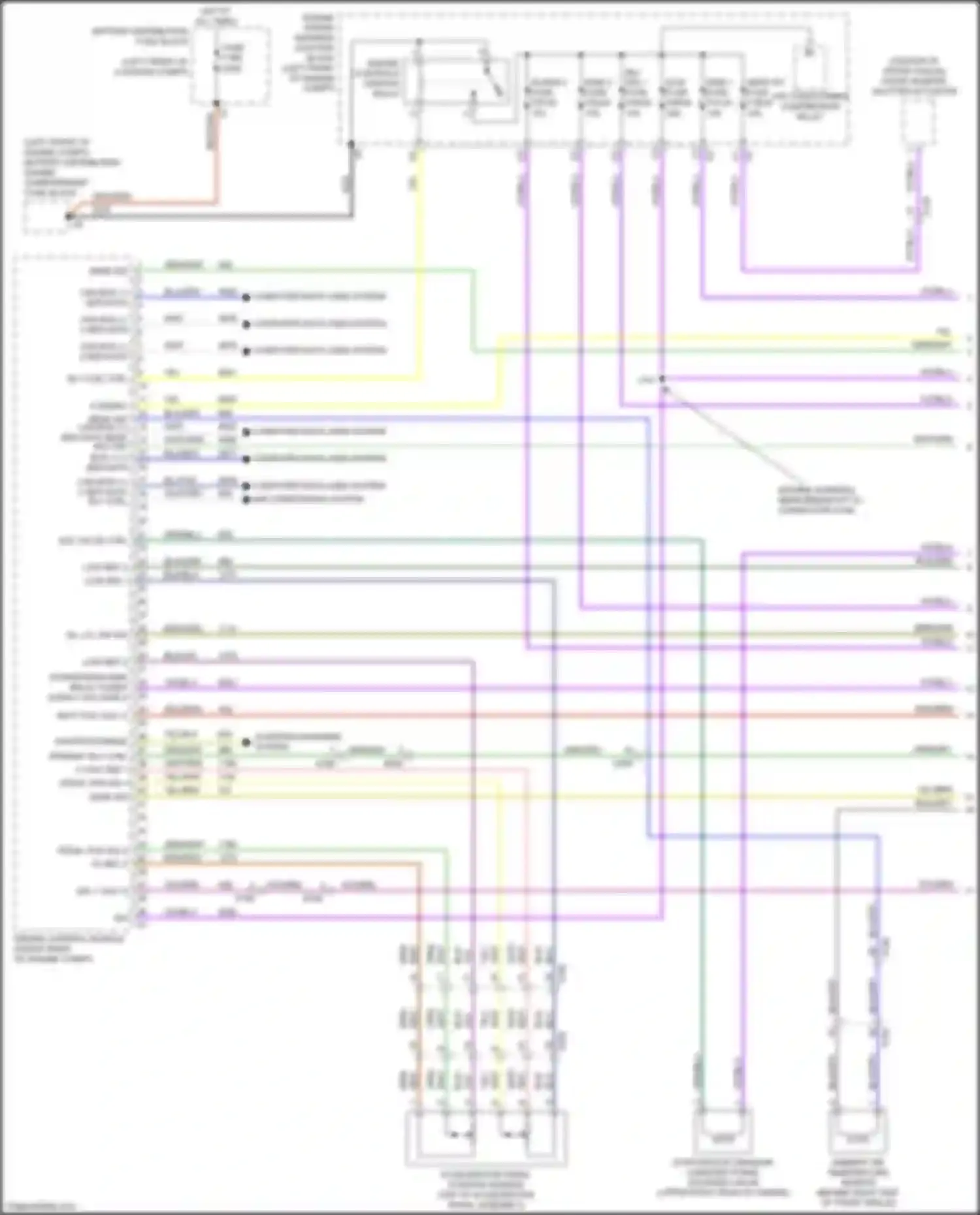 Wiring diagram primary rly ctrl for Cadillac CT5 I (2019-2024)