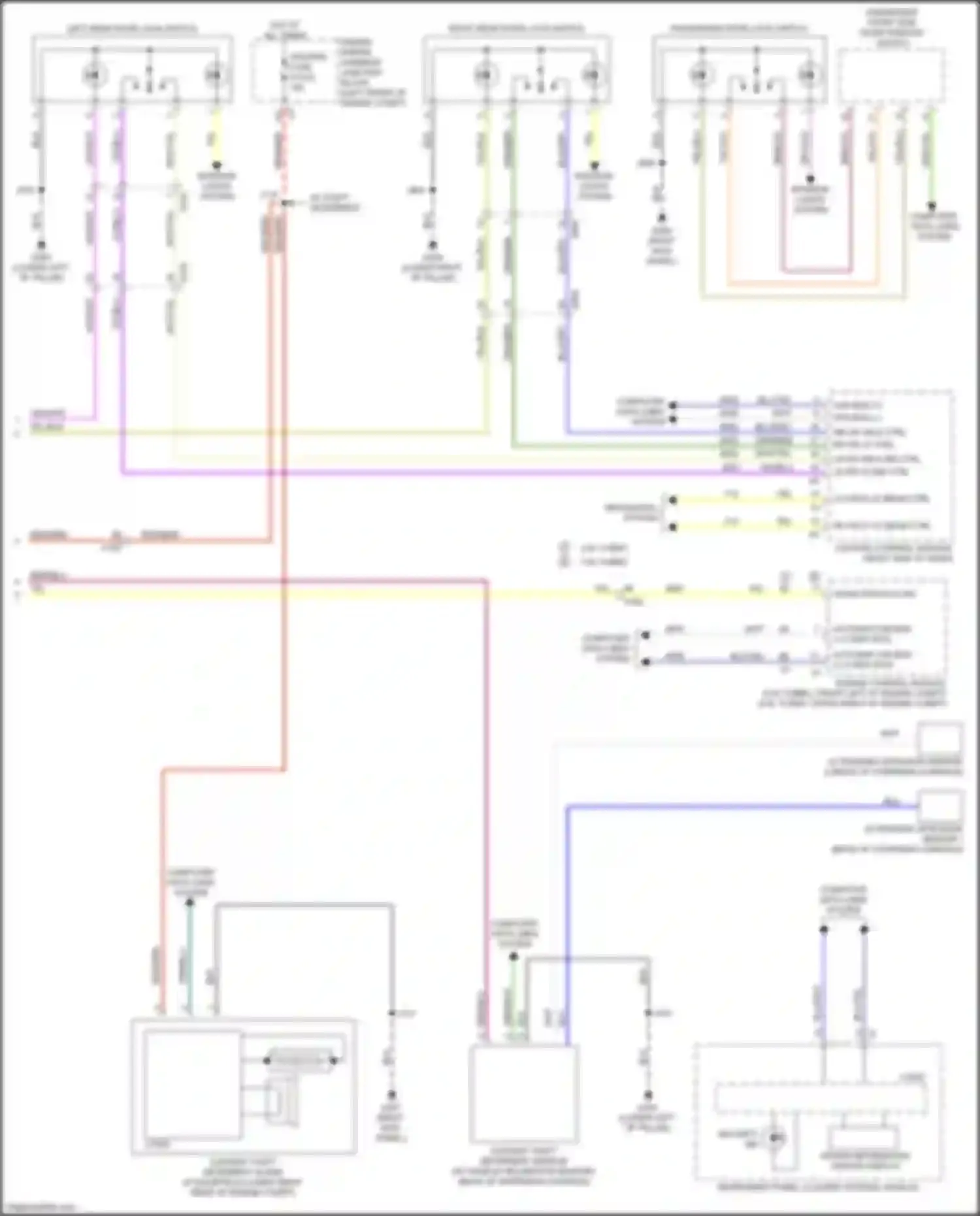 Wiring diagram engine control module for Cadillac CT5 I (2019-2024)
