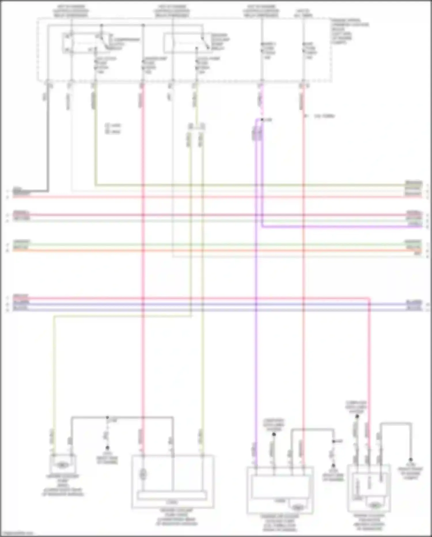 Wiring diagram lin bus 1 for Cadillac CT5 I (2019-2024)