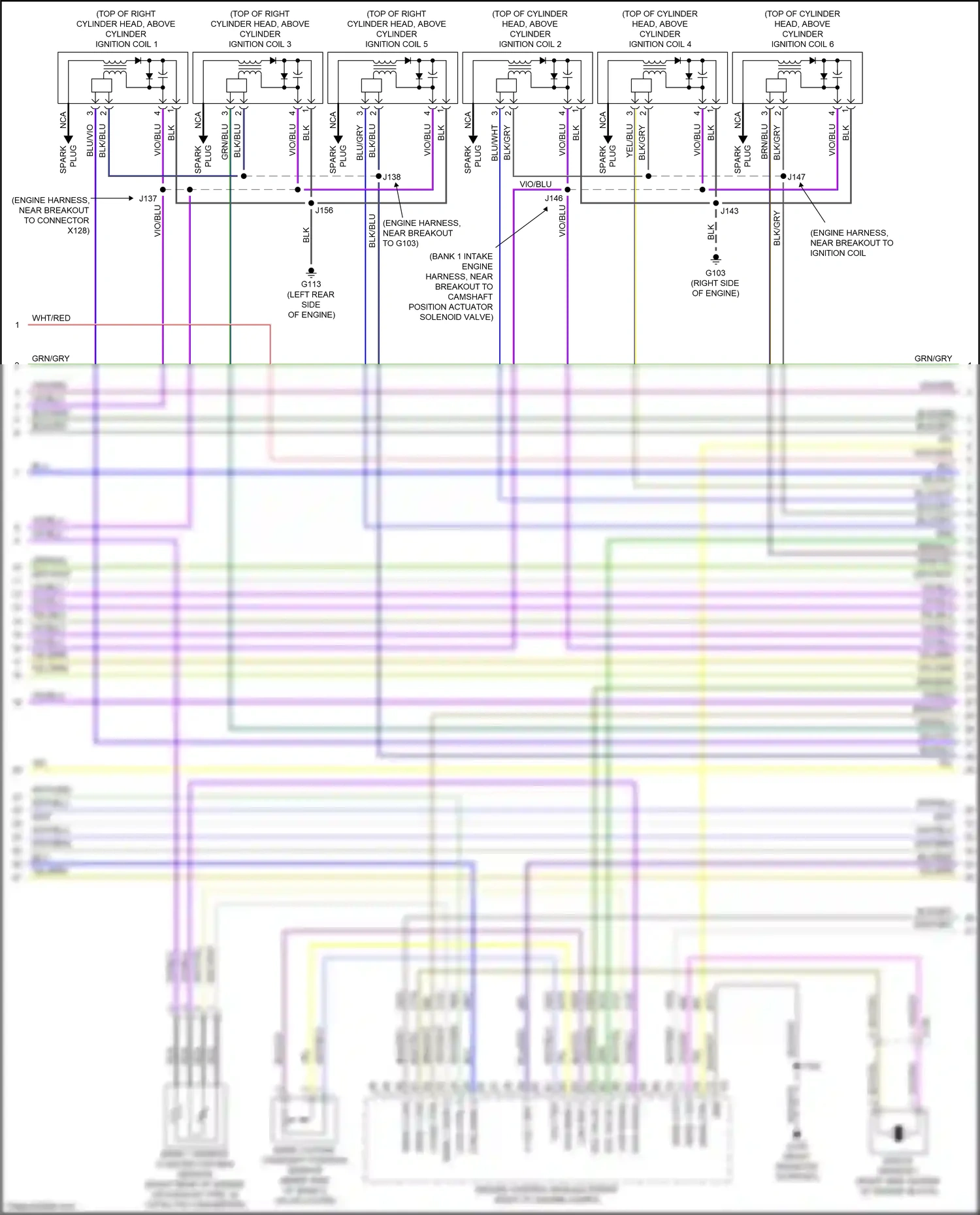 Cadillac CT5 I (2019-2024) lock ctrl 2 wiring diagram  (1 of 1)
