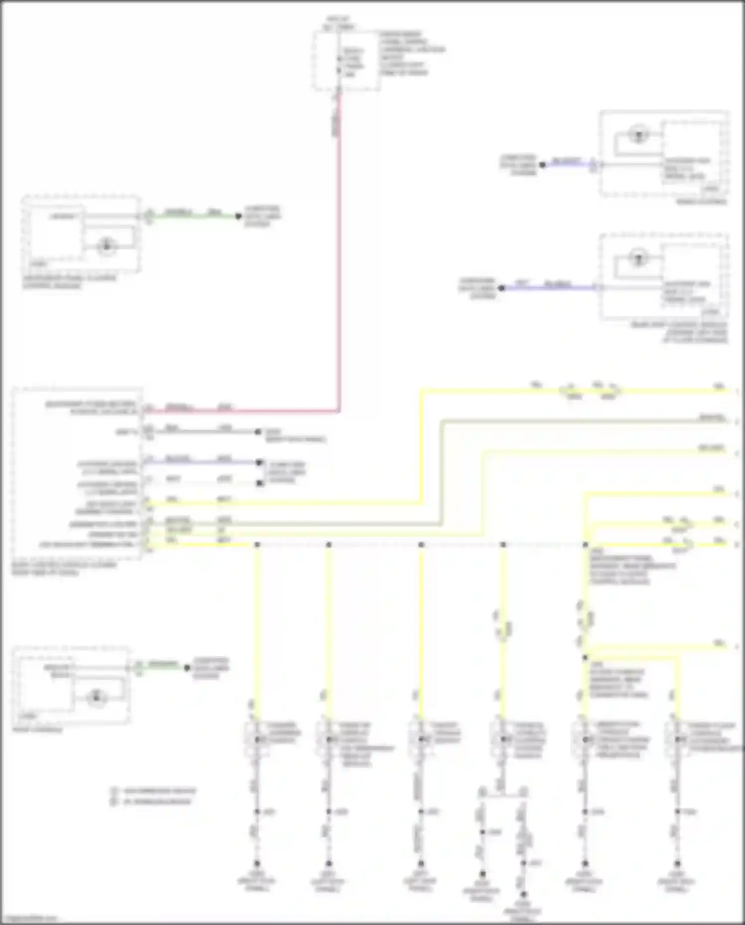 Wiring diagram bcm lin bus 8 for Cadillac CT5 I (2019-2024)