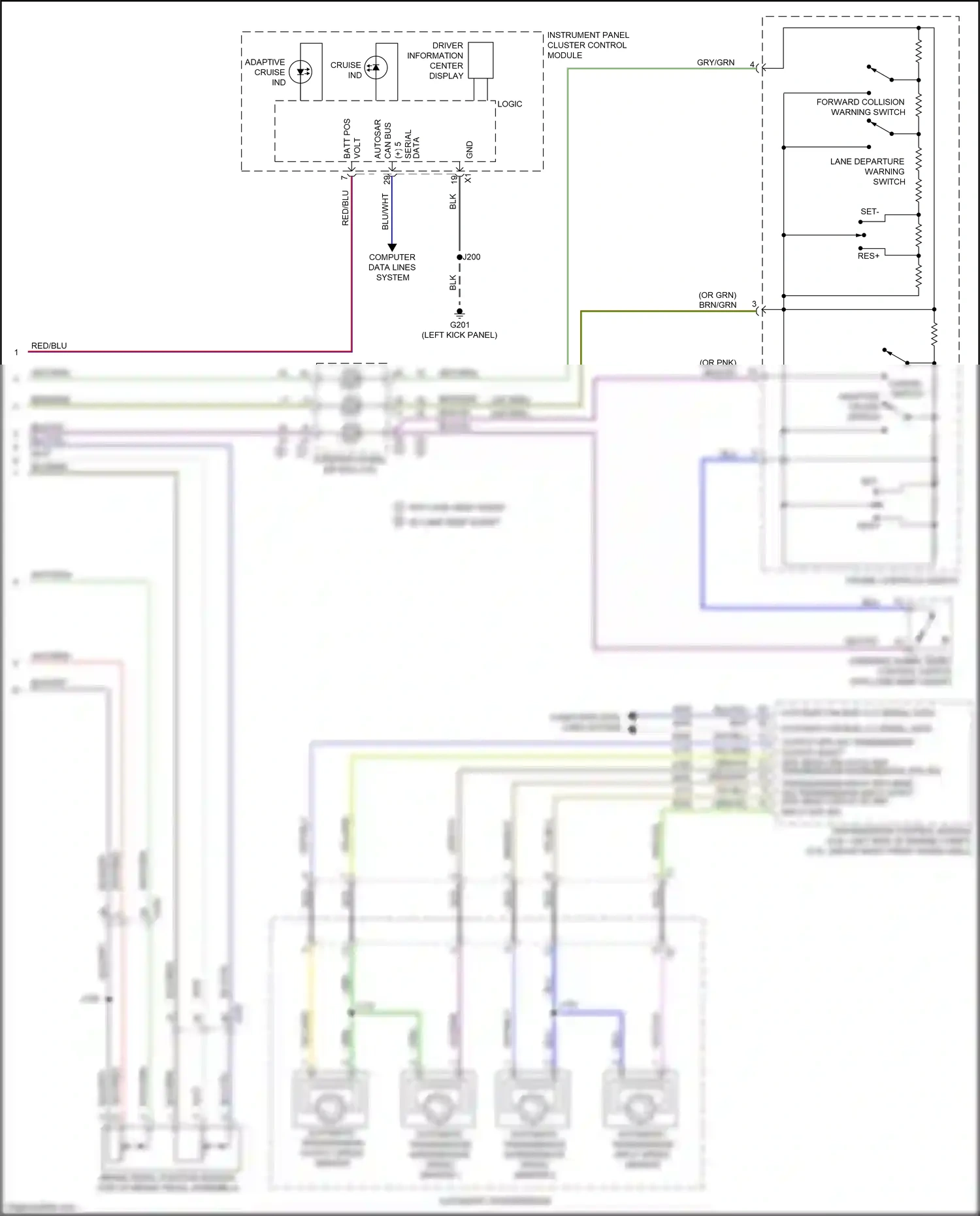 Cadillac CT5 I (2019-2024) nca wiring diagram  (8 of 57)
