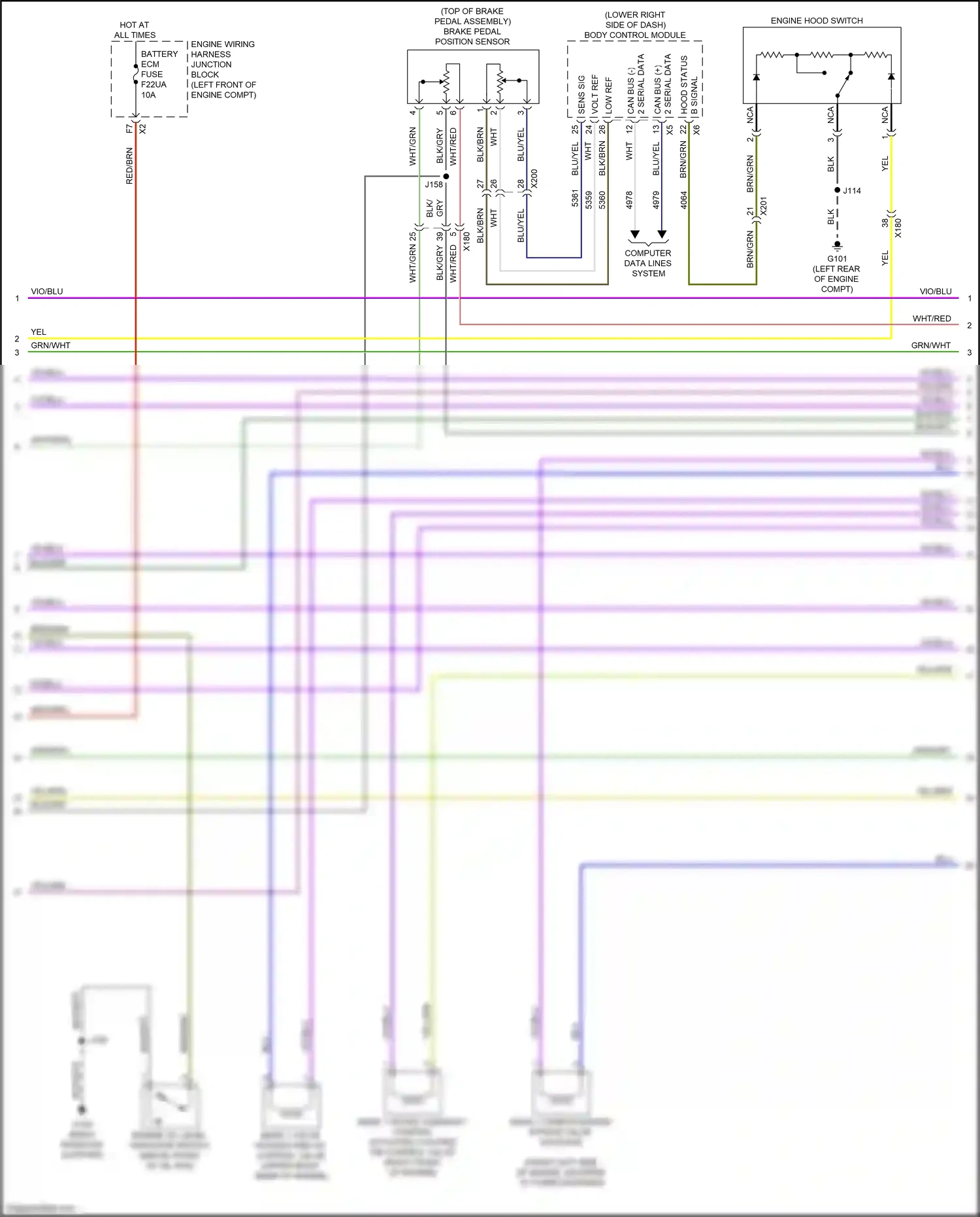 Cadillac CT5 I (2019-2024) nca wiring diagram  (53 of 57)
