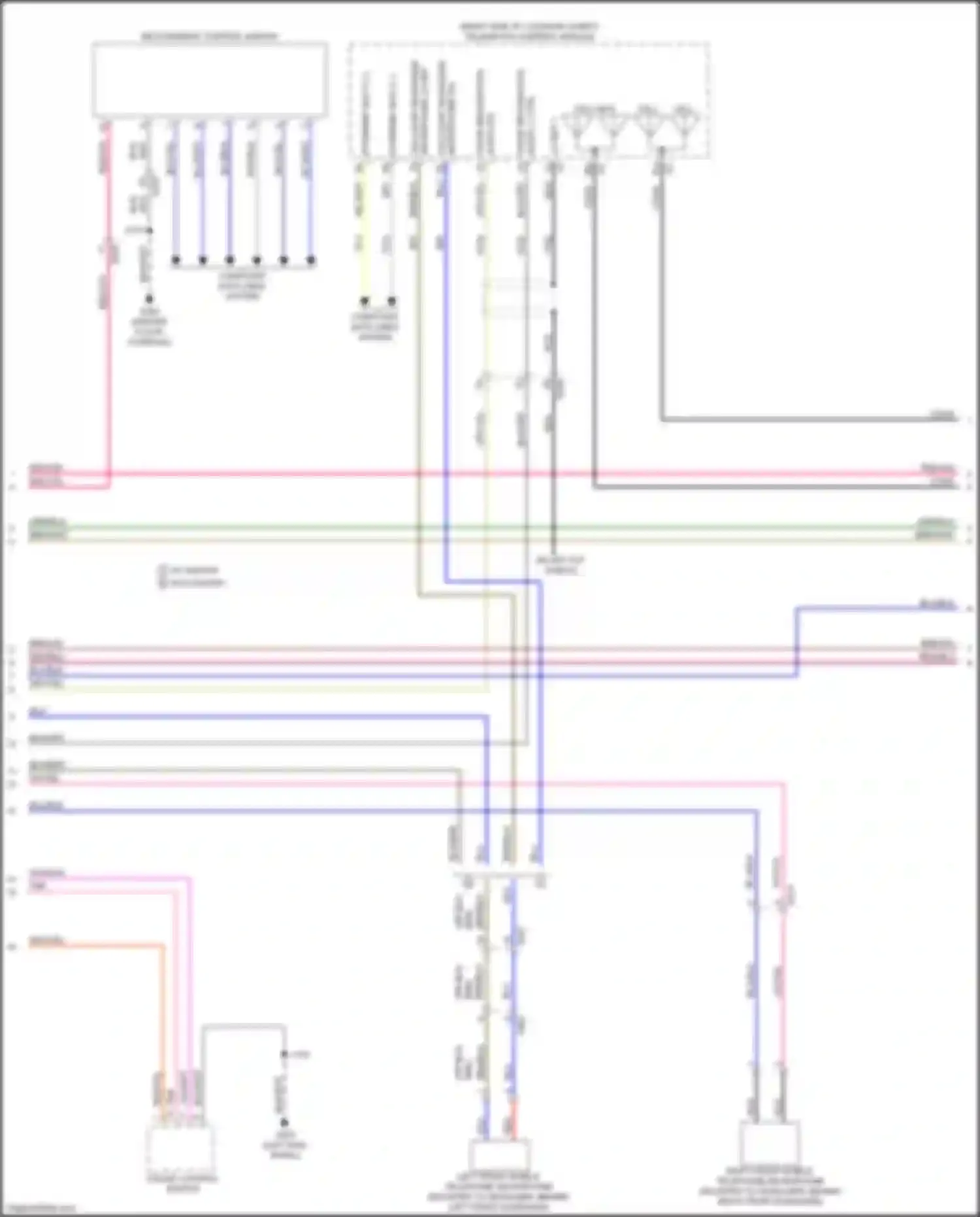 Wiring diagram red for Cadillac CT5 I (2019-2024) (15 of 24)