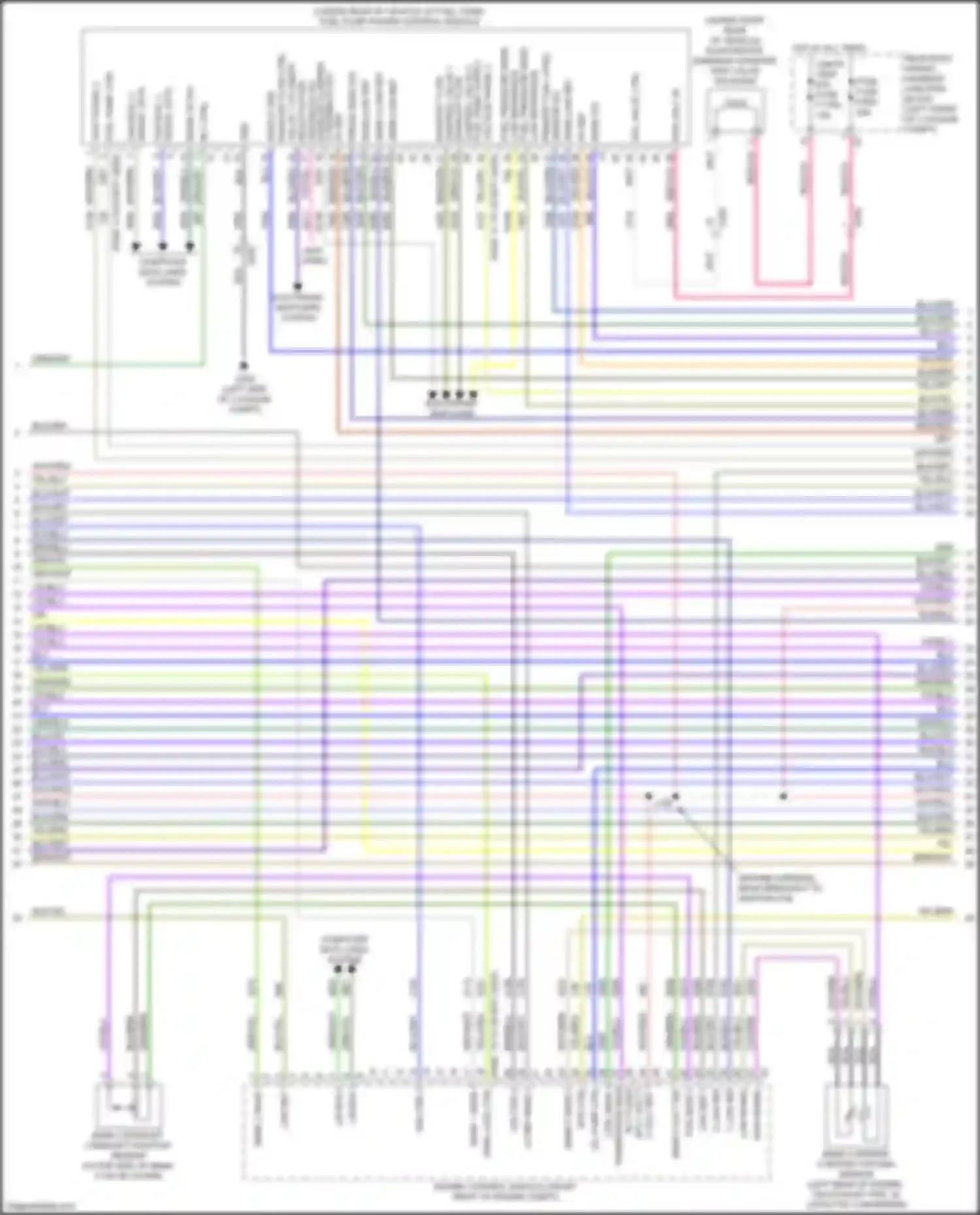 Wiring diagram sens sig for Cadillac CT5 I (2019-2024) (4 of 4)