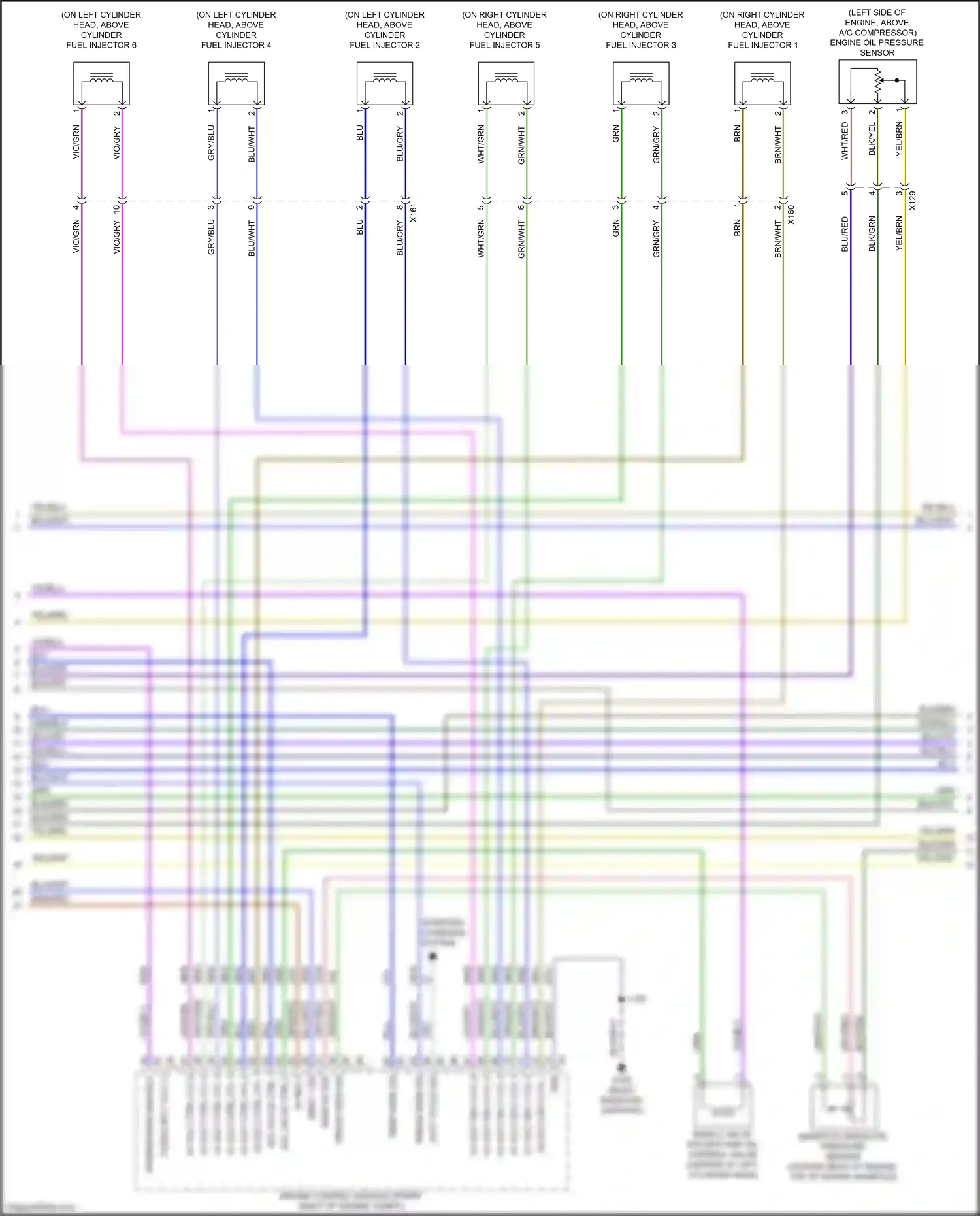 Cadillac CT5 I (2019-2024) starting/ charging system wiring diagram  (2 of 3)