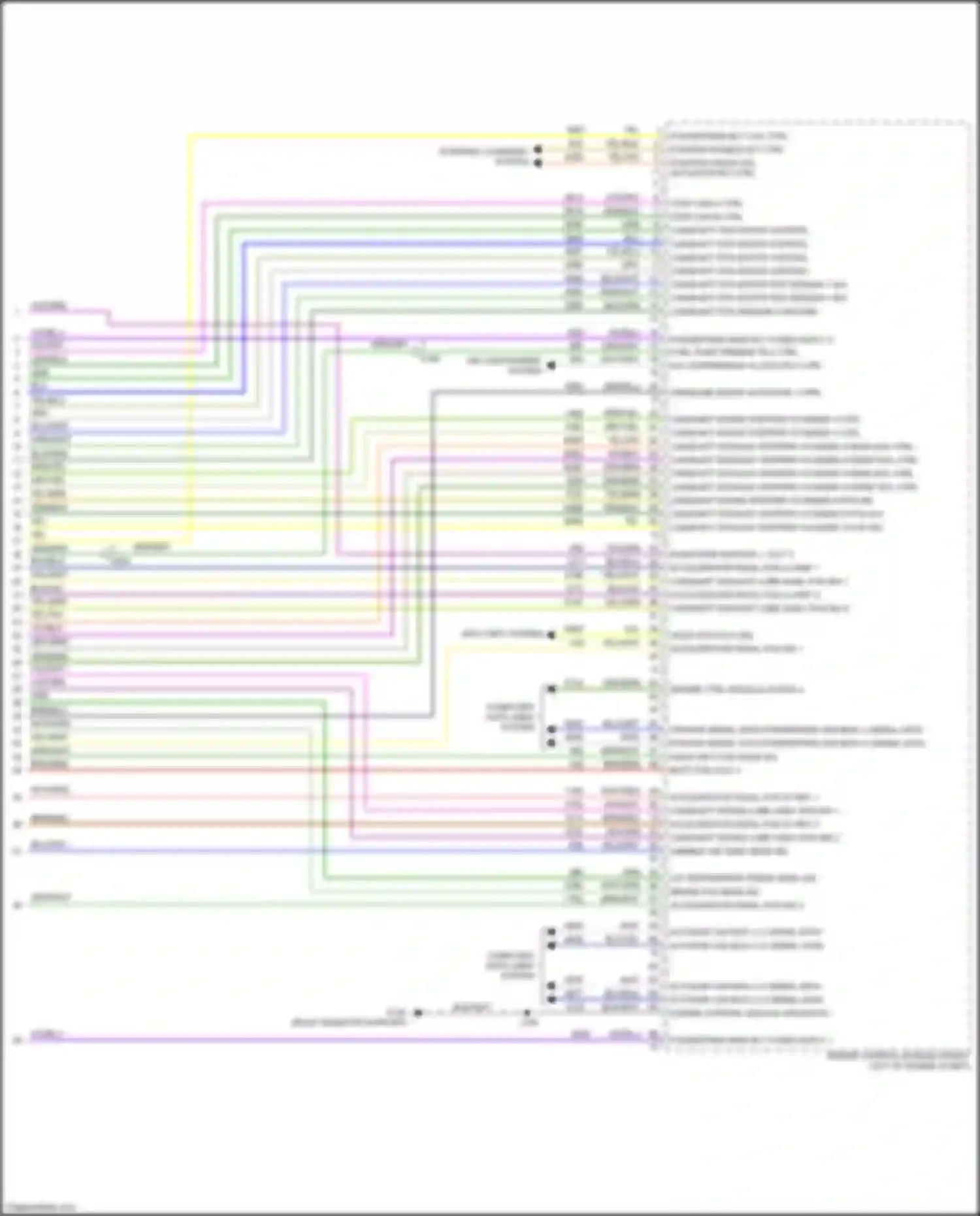 Wiring diagram yel/blk for Cadillac CT5 I (2019-2024) (32 of 36)