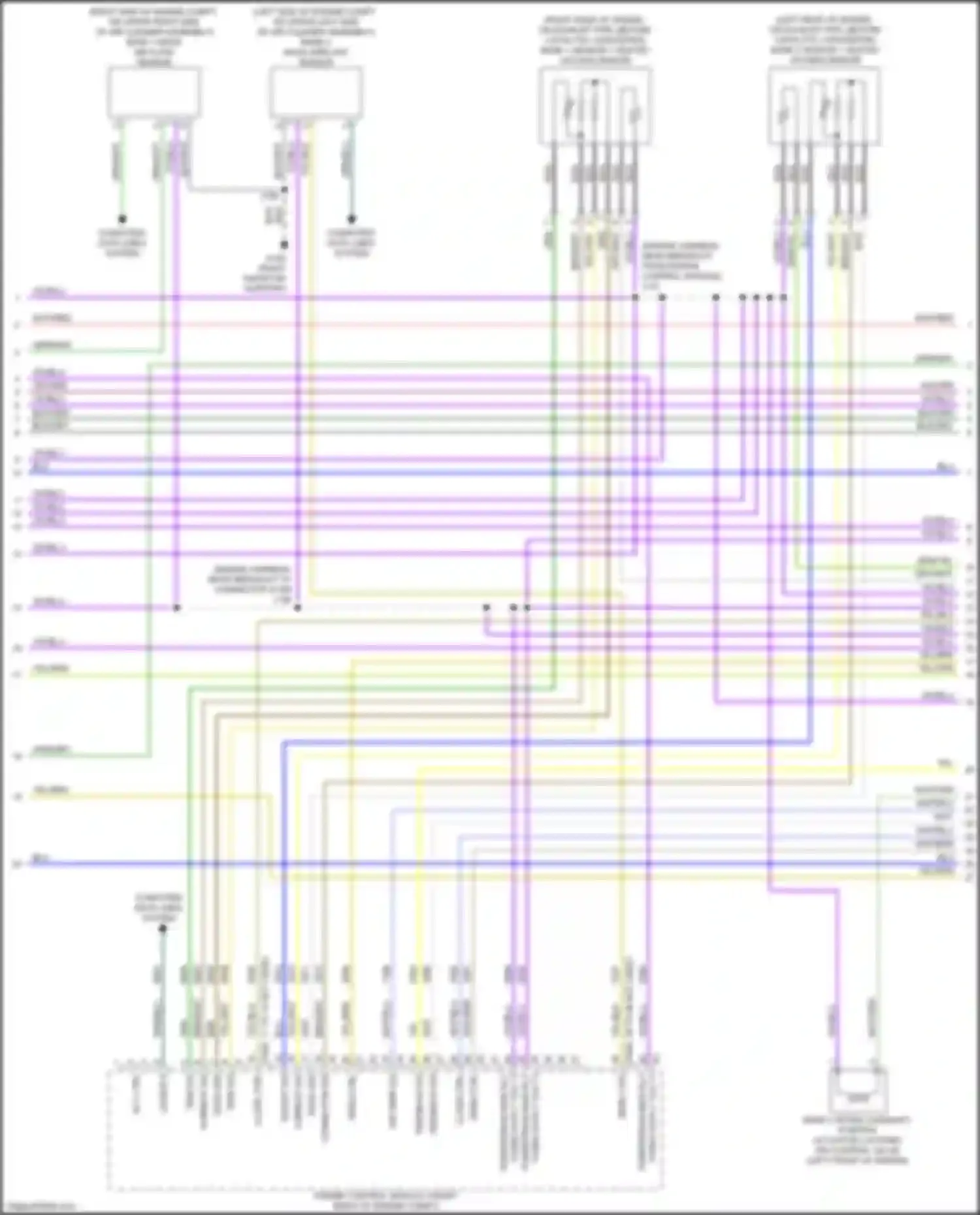 Wiring diagram yel/wht for Cadillac CT5 I (2019-2024) (34 of 37)