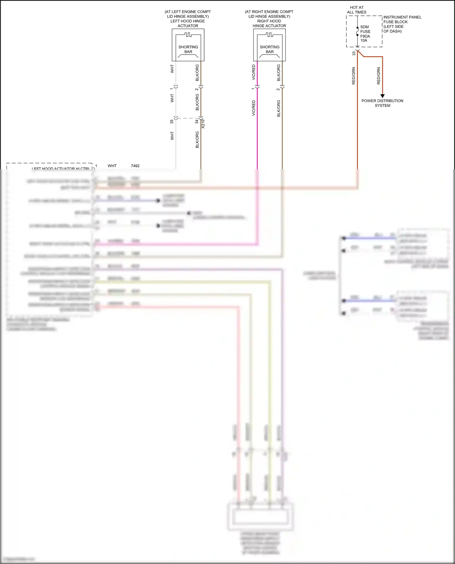 Cadillac CT6 I facelift (2018-2023) computer data lines system wiring diagram  (51 of 122)