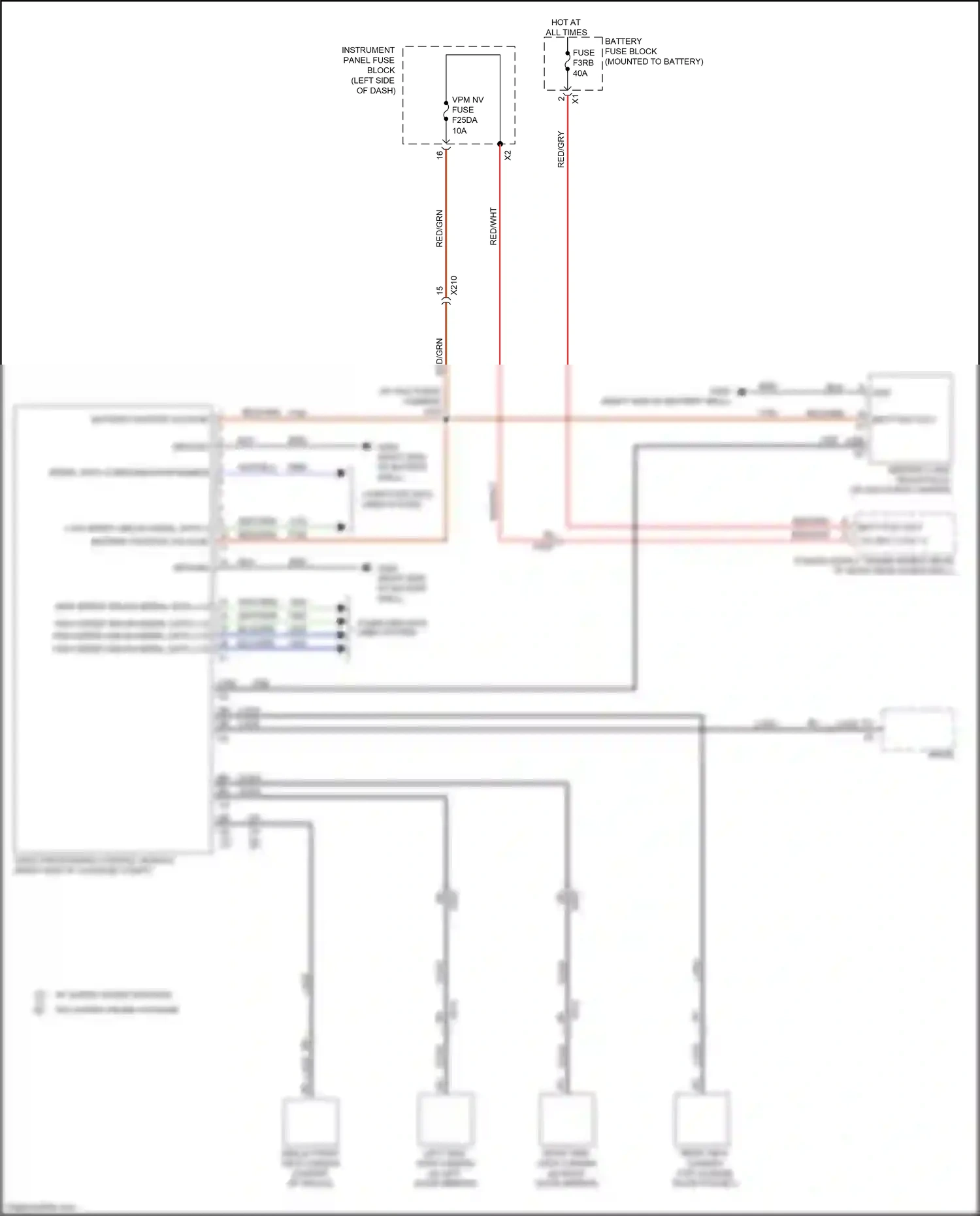 Cadillac CT6 I facelift (2018-2023) computer data lines system wiring diagram  (11 of 122)
