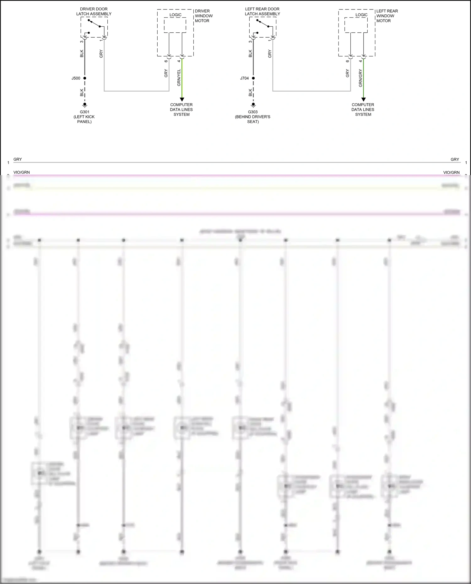 Cadillac CT6 I facelift (2018-2023) computer data lines system wiring diagram  (22 of 122)