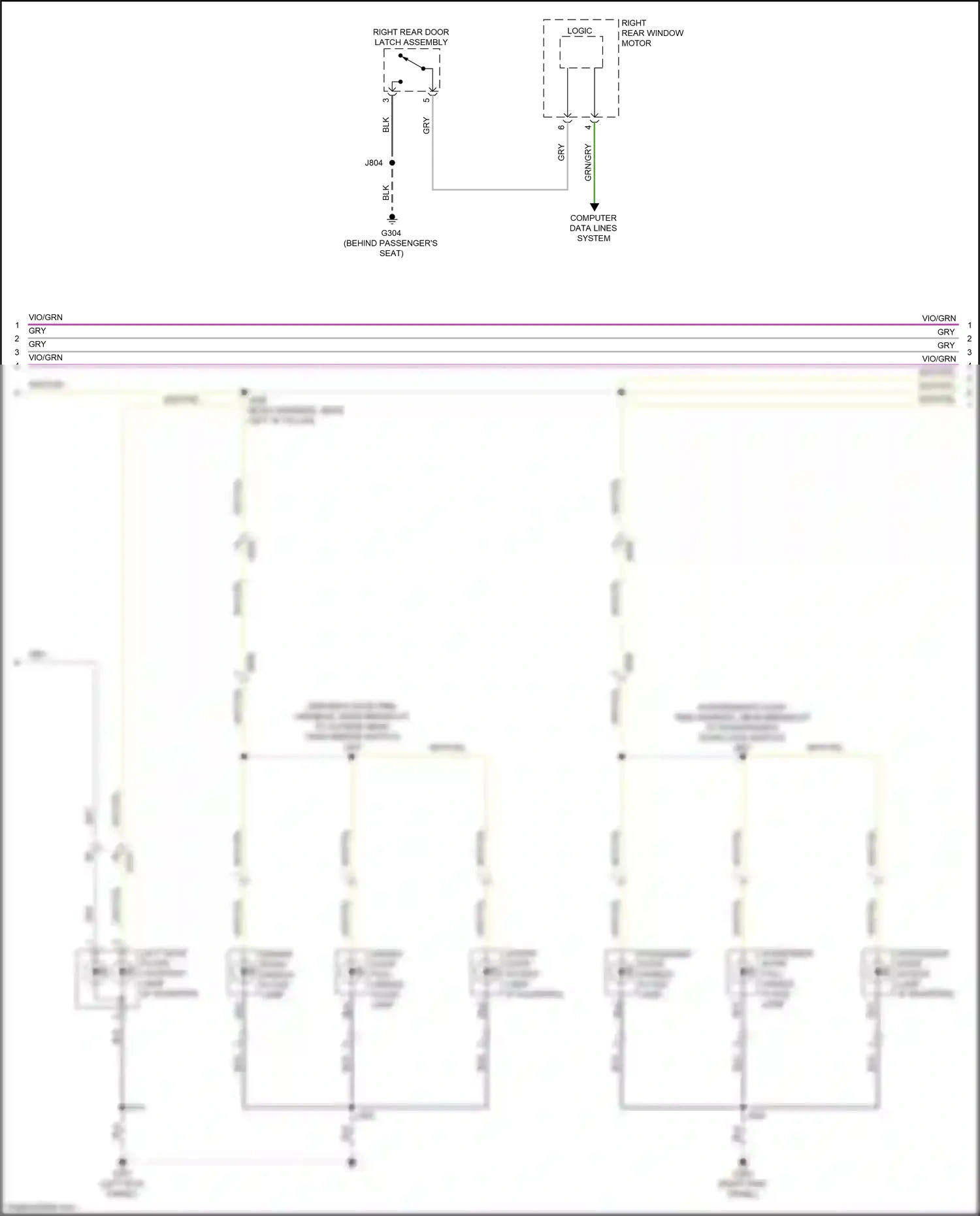 Cadillac CT6 I facelift (2018-2023) computer data lines system wiring diagram  (23 of 122)