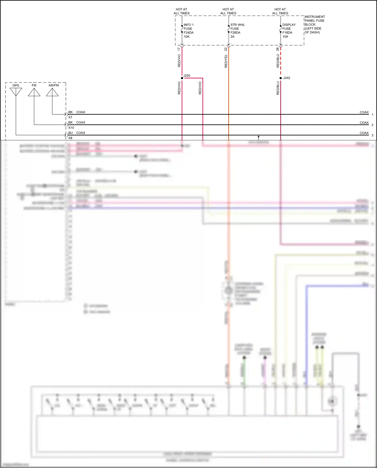 Cadillac CT6 I facelift (2018-2023) computer data lines system wiring diagram  (4 of 122)