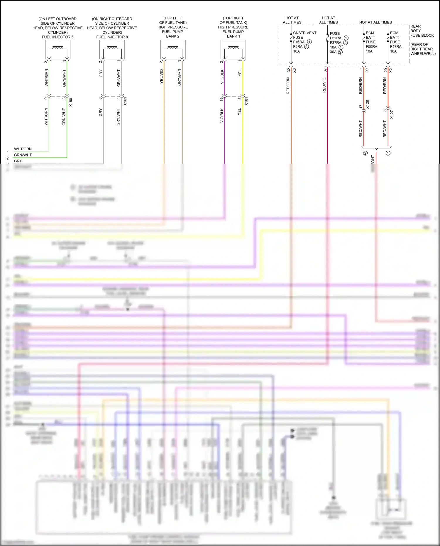 Cadillac CT6 I facelift (2018-2023) computer data lines system wiring diagram  (122 of 122)