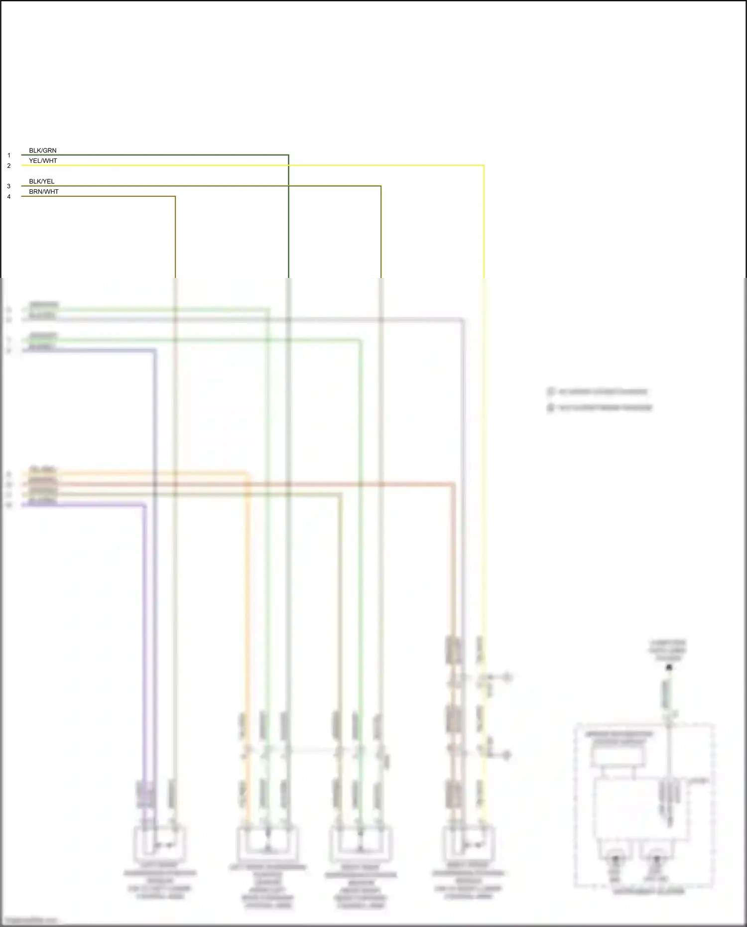 Cadillac CT6 I facelift (2018-2023) computer data lines system wiring diagram  (79 of 122)