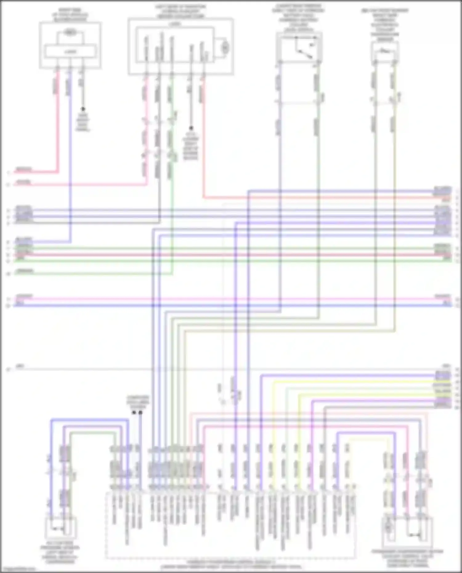 CT6 Cadillac I (2016-2019): Automatic a/c circuit (2 of 8)