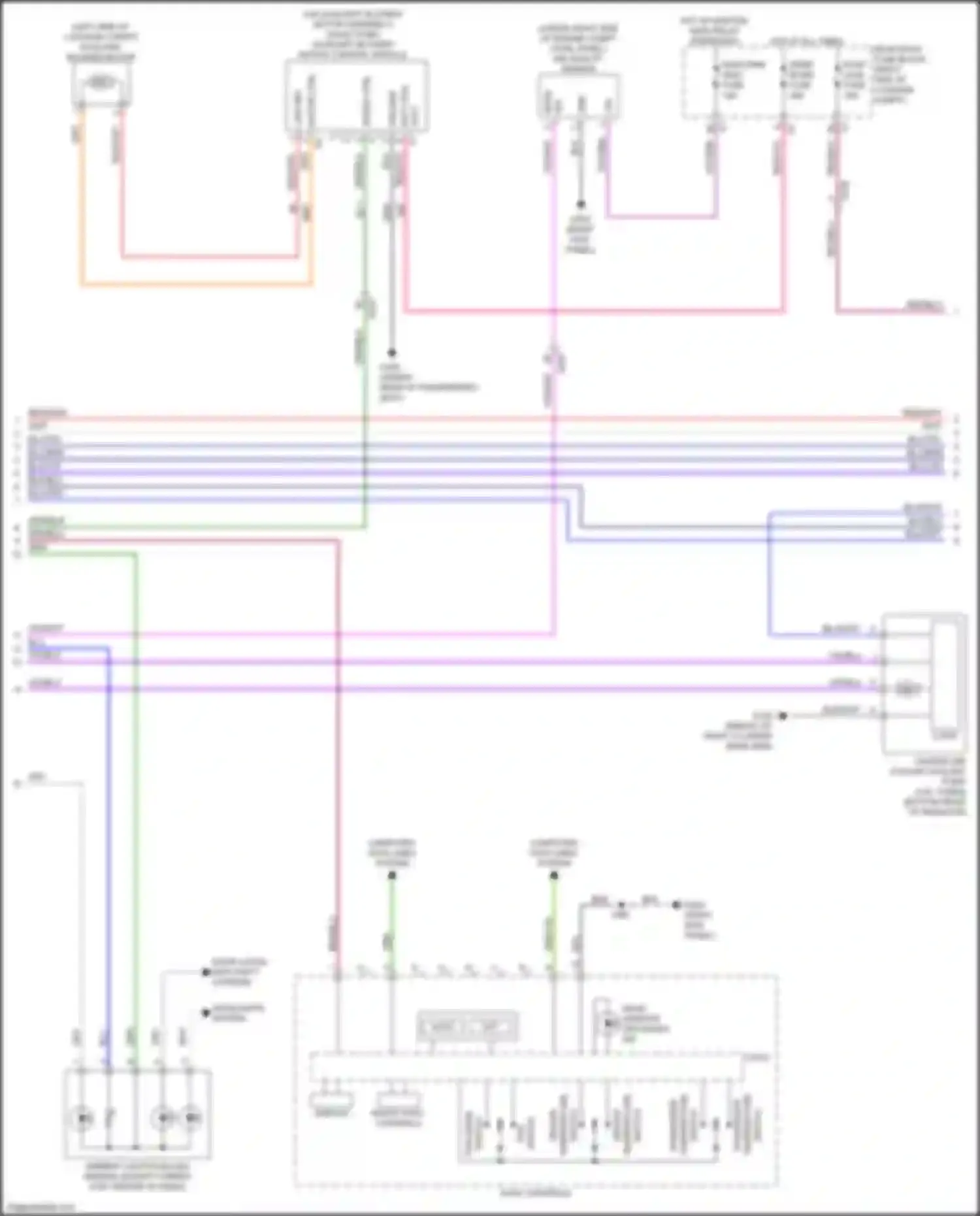 CT6 Cadillac I (2016-2019): Automatic a/c circuit (5 of 8)