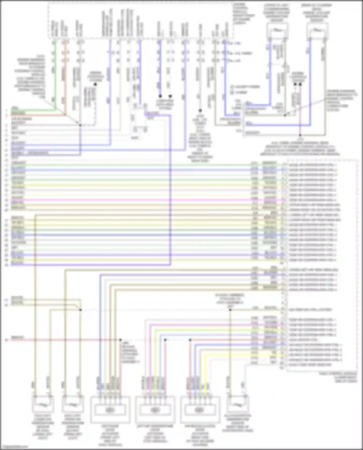 CT6 Cadillac I (2016-2019): Automatic a/c circuit (8 of 8)