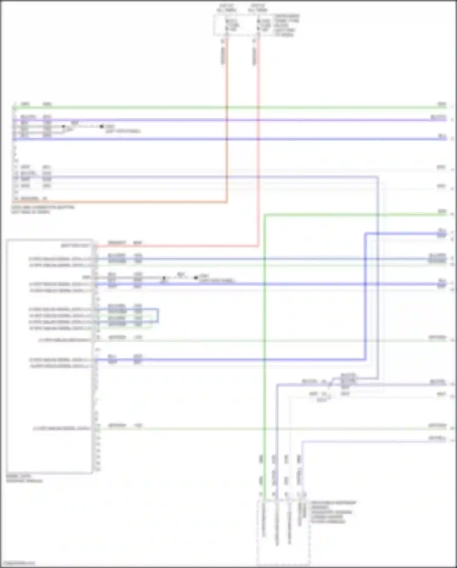 CT6 Cadillac I (2016-2019): Computer data lines circuit, except hybrid w/o super cruise package (1 of 13)