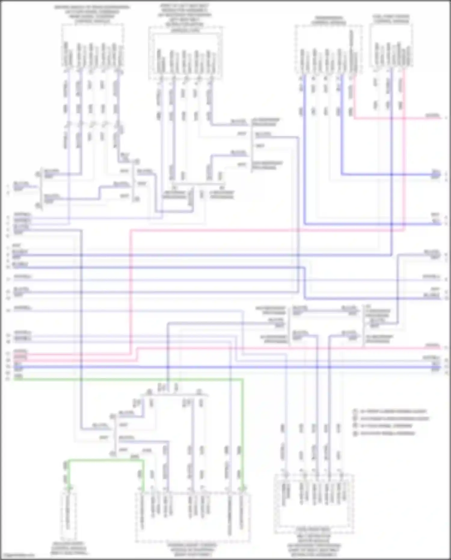 CT6 Cadillac I (2016-2019): Computer data lines circuit, except hybrid w/o super cruise package (12 of 13)