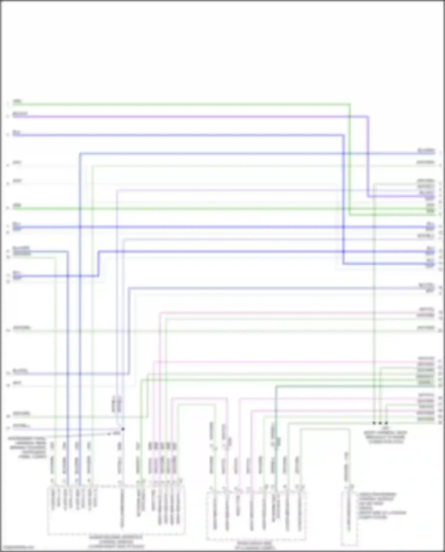 CT6 Cadillac I (2016-2019): Computer data lines circuit, except hybrid w/o super cruise package (2 of 13)