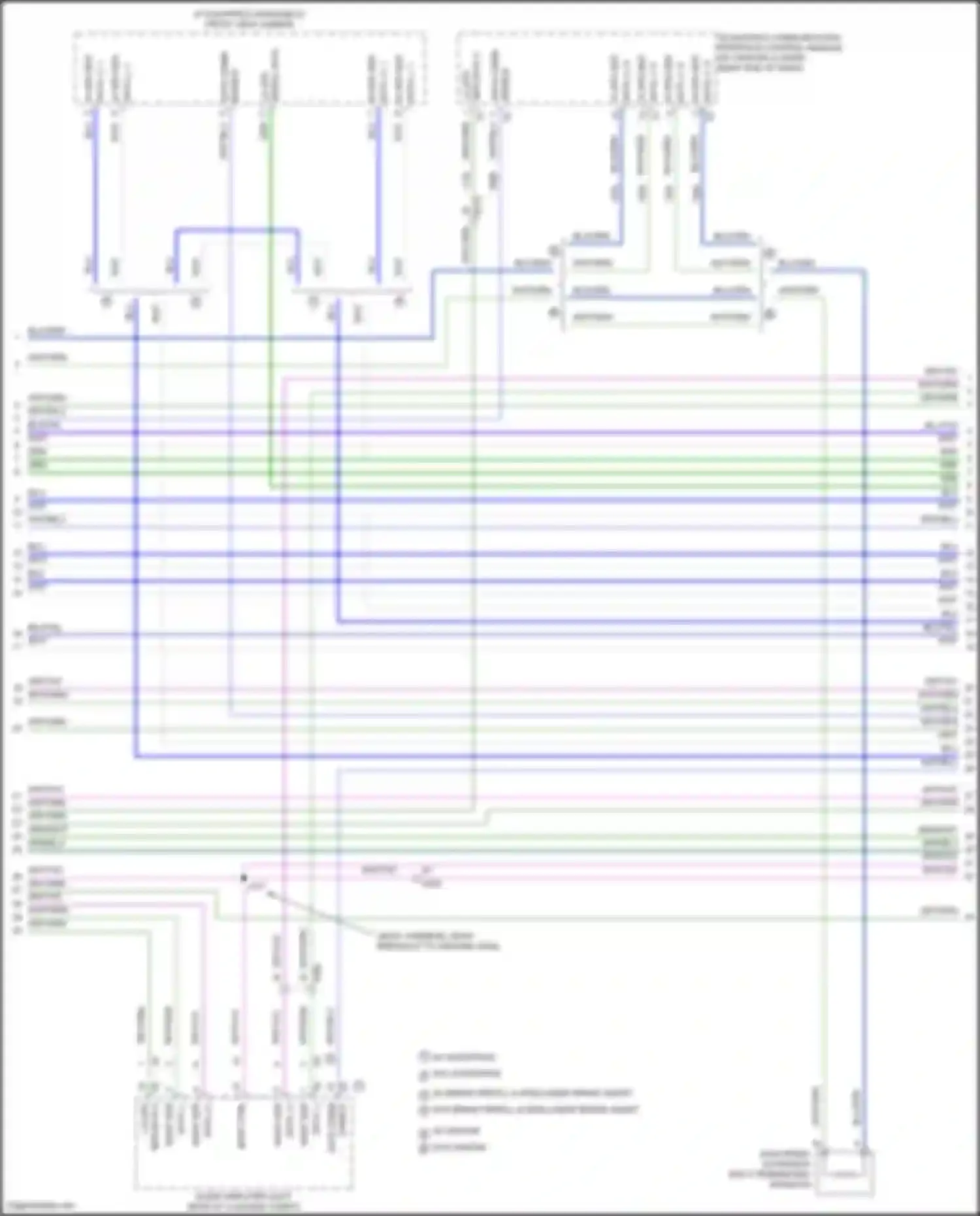CT6 Cadillac I (2016-2019): Computer data lines circuit, except hybrid w/o super cruise package (3 of 13)