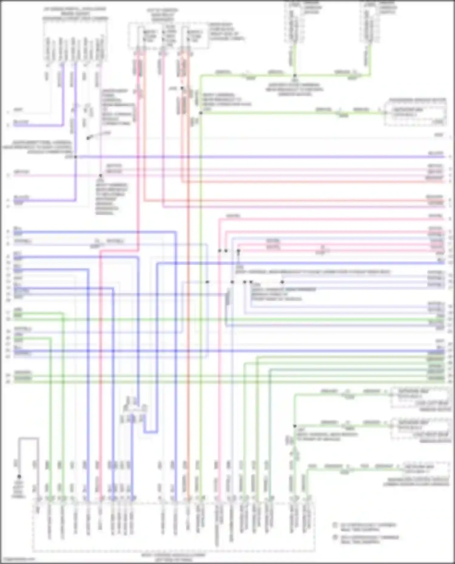 CT6 Cadillac I (2016-2019): Computer data lines circuit, except hybrid w/o super cruise package (7 of 13)