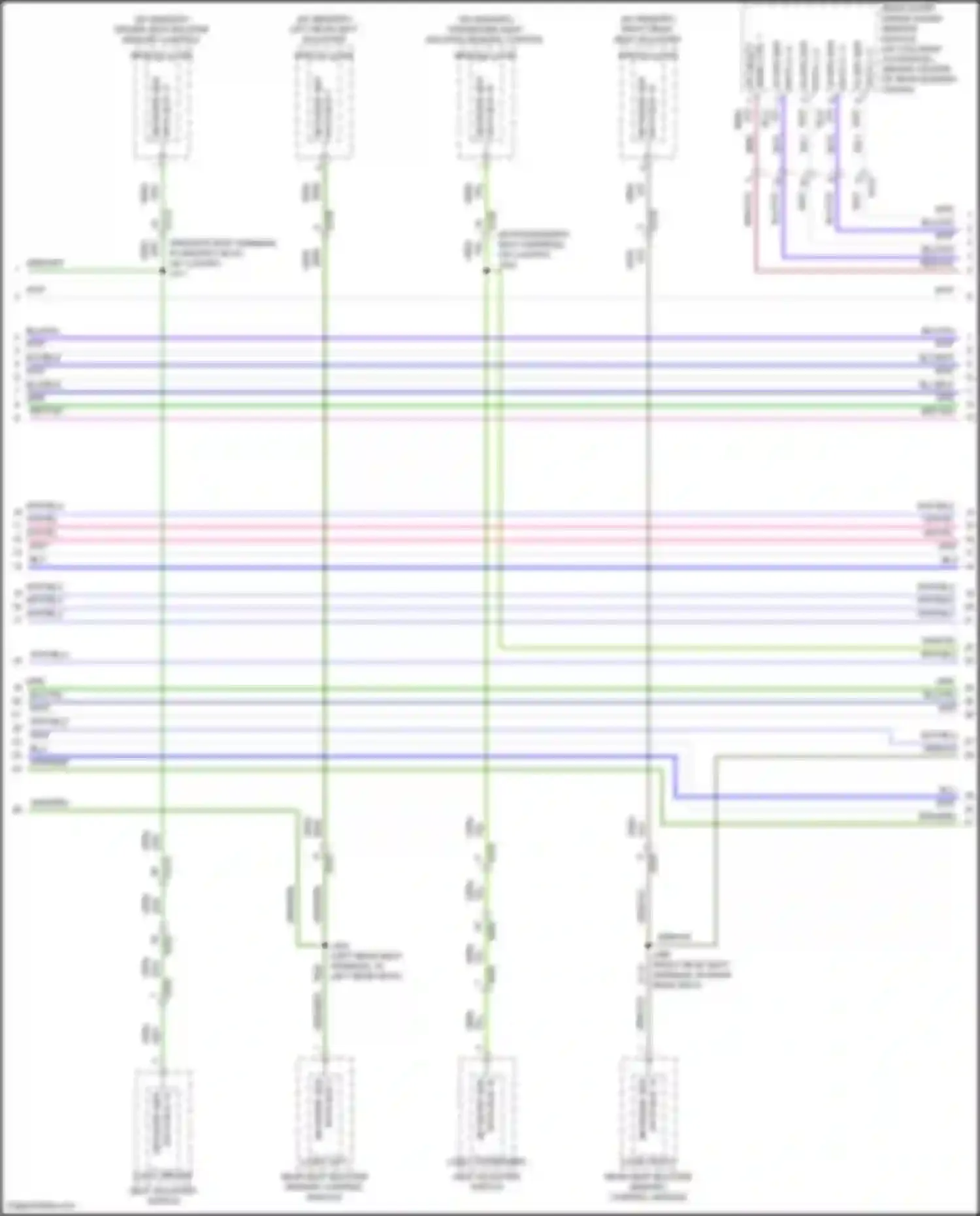 CT6 Cadillac I (2016-2019): Computer data lines circuit, except hybrid w/o super cruise package (9 of 13)