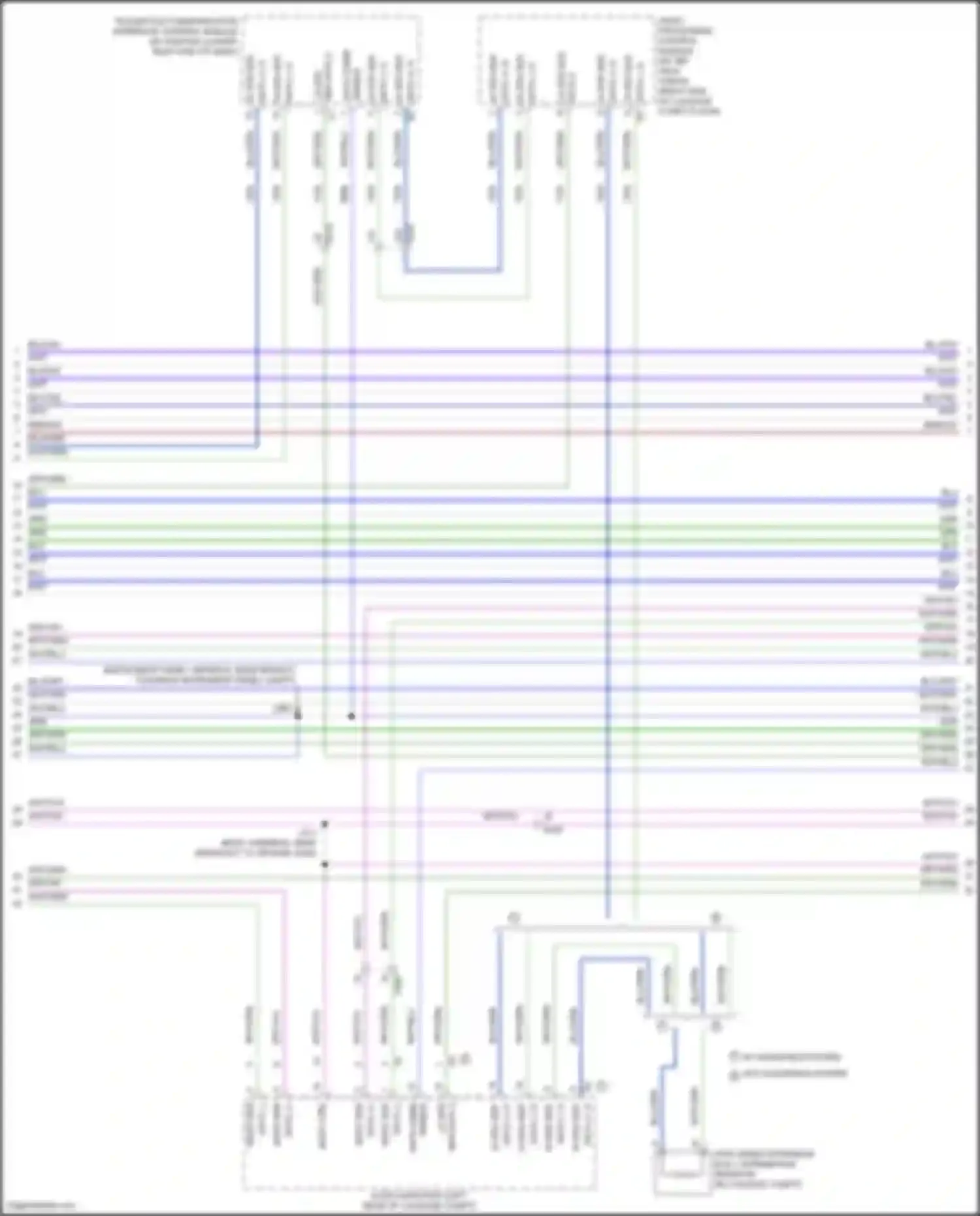 CT6 Cadillac I (2016-2019): Computer data lines circuit, except hybrid w/ super cruise package (3 of 14)