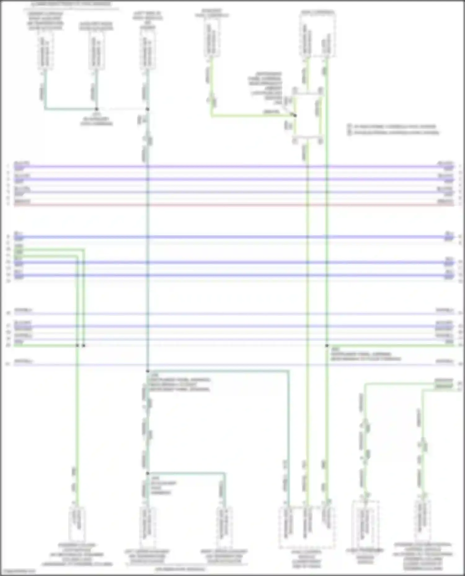 CT6 Cadillac I (2016-2019): Computer data lines circuit, except hybrid w/ super cruise package (5 of 14)