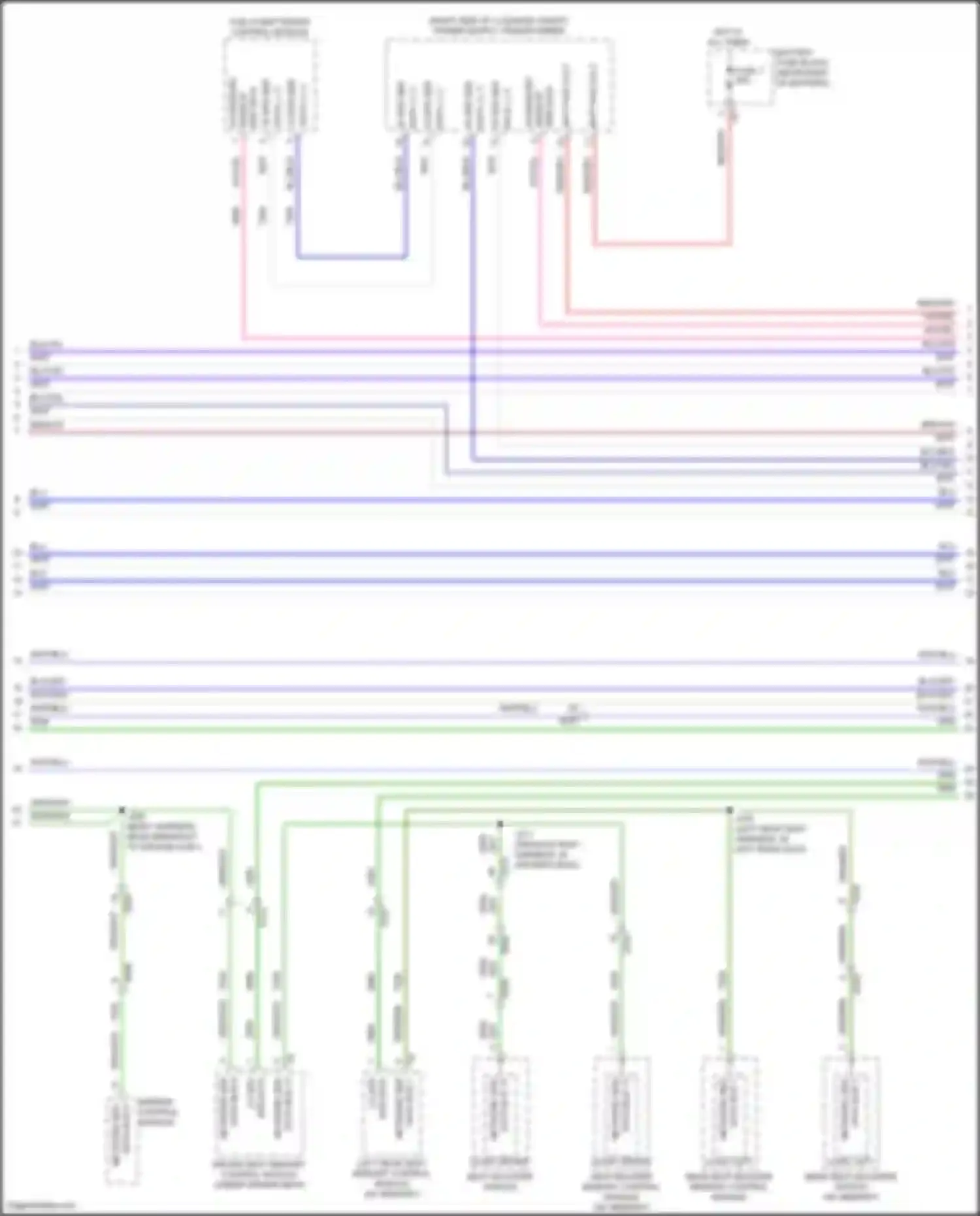 CT6 Cadillac I (2016-2019): Computer data lines circuit, except hybrid w/ super cruise package (6 of 14)