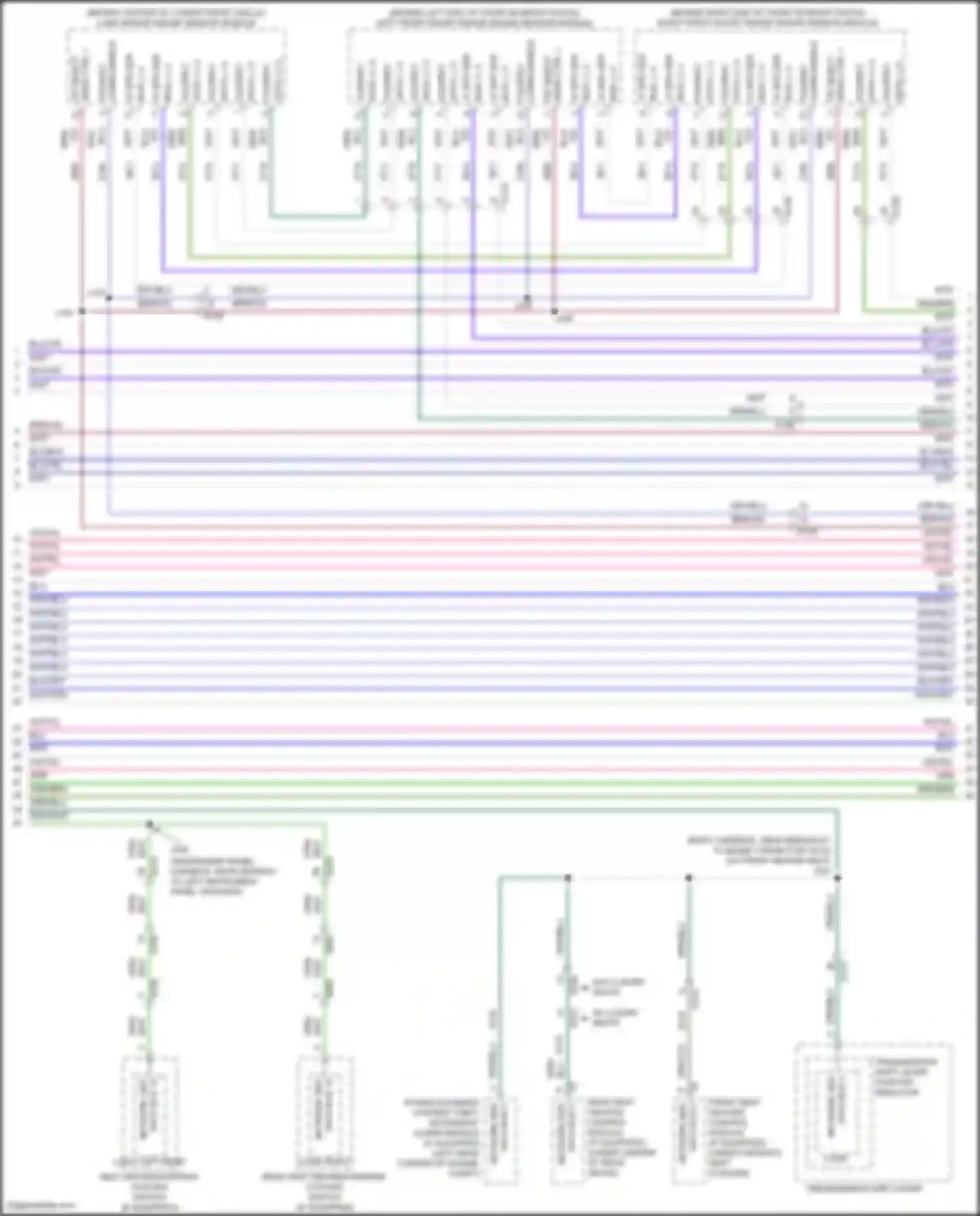 CT6 Cadillac I (2016-2019): Computer data lines circuit, except hybrid w/ super cruise package (8 of 14)