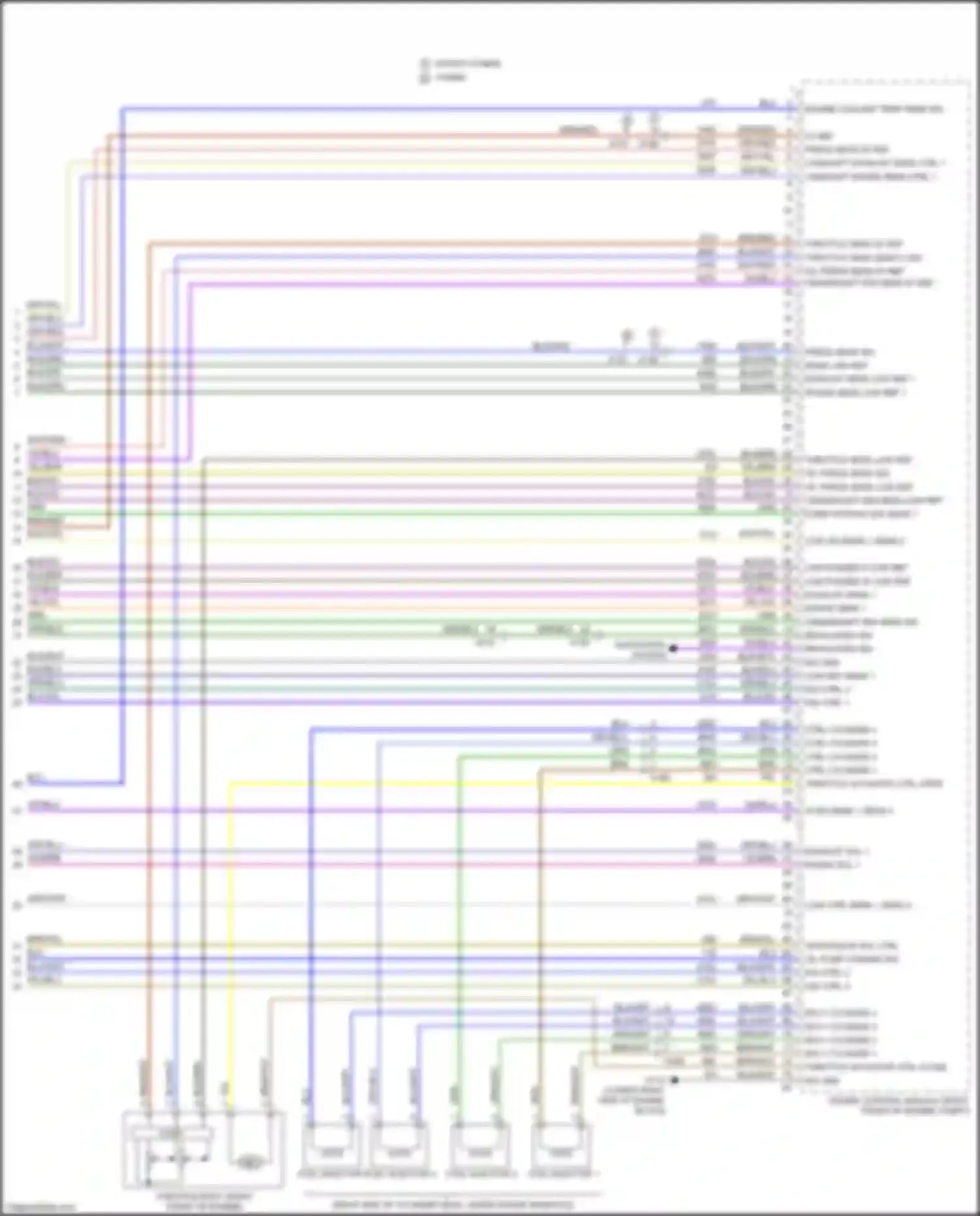 CT6 Cadillac I (2016-2019): Wiring diagram engine performance 2.0l vin x, engine controls circuit (7 of 7)