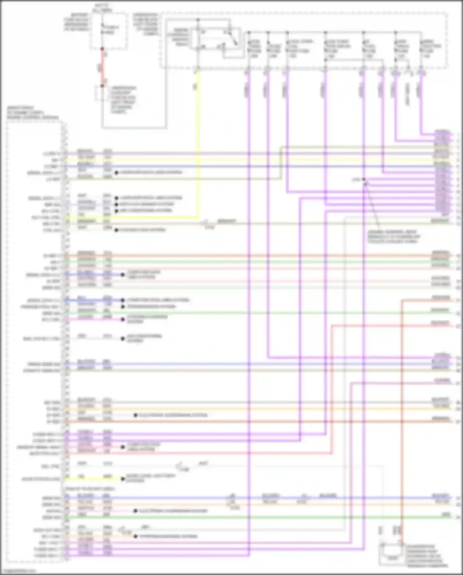 CT6 Cadillac I (2016-2019): Wiring diagram engine performance 3.0l vin 6 (1 of 9)