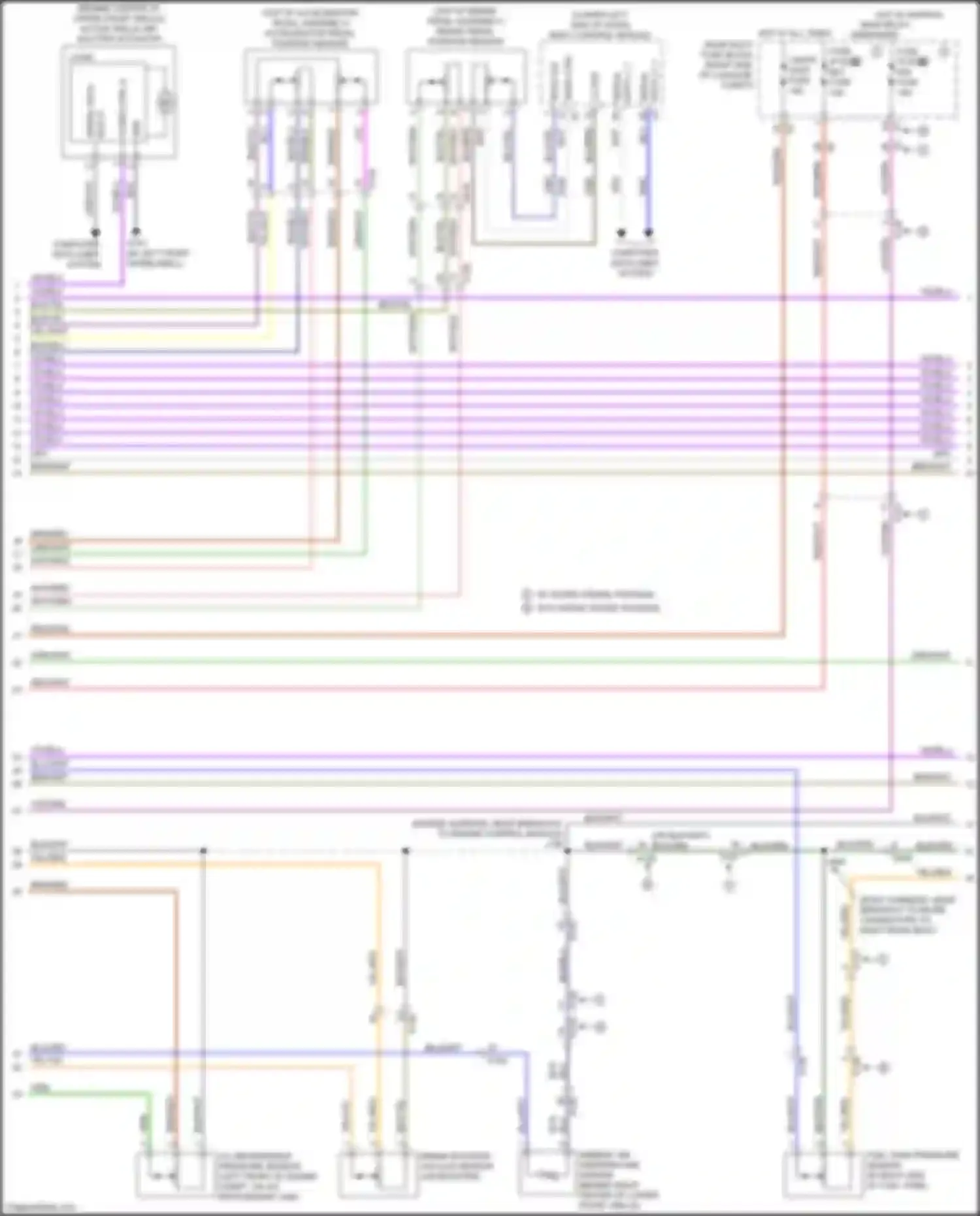 CT6 Cadillac I (2016-2019): Wiring diagram engine performance 3.0l vin 6 (2 of 9)
