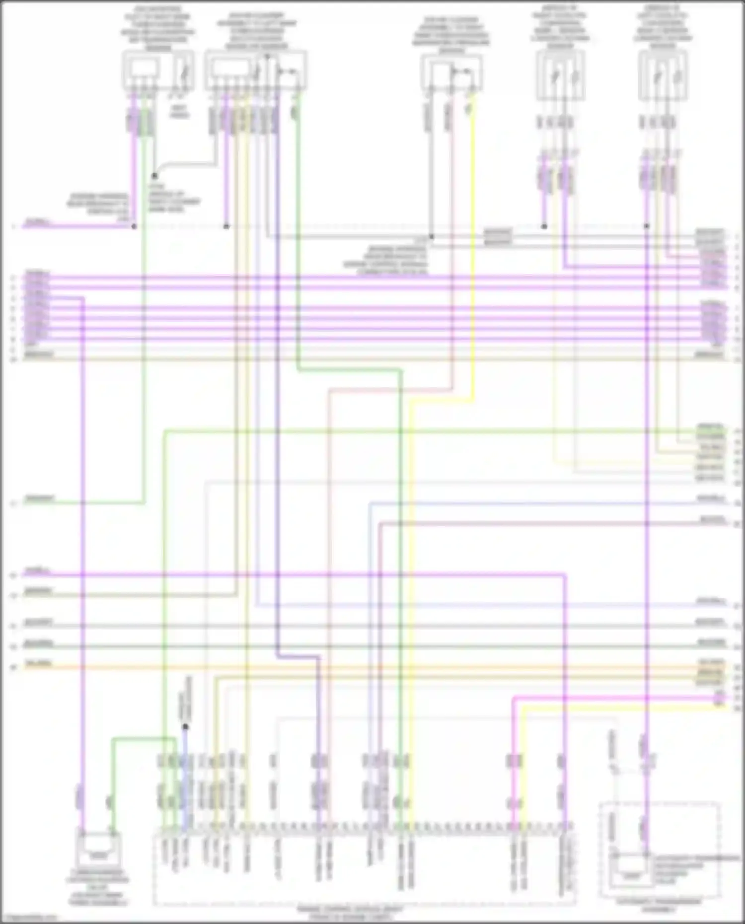 CT6 Cadillac I (2016-2019): Wiring diagram engine performance 3.0l vin 6 (3 of 9)