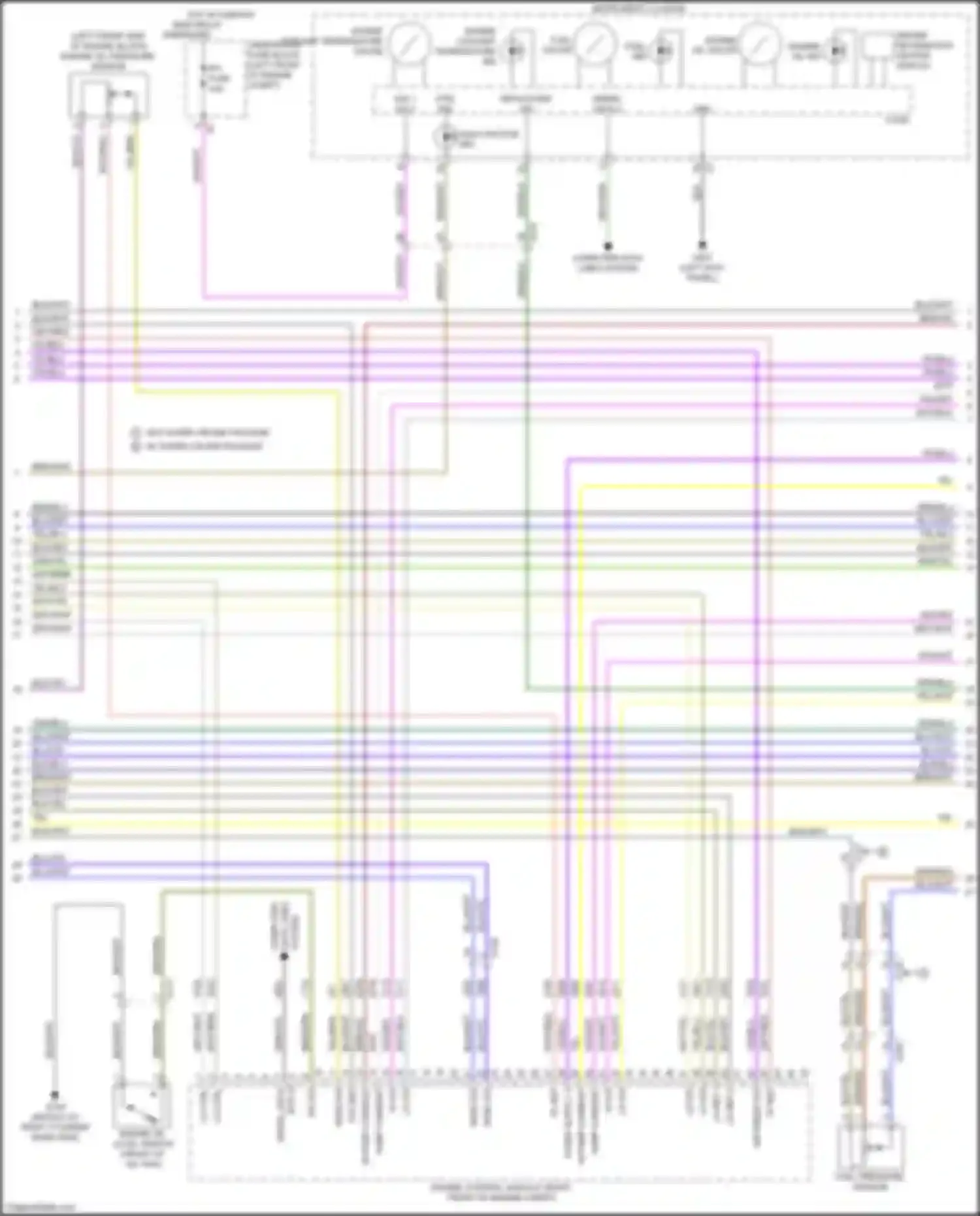 CT6 Cadillac I (2016-2019): Wiring diagram engine performance 3.0l vin 6 (6 of 9)