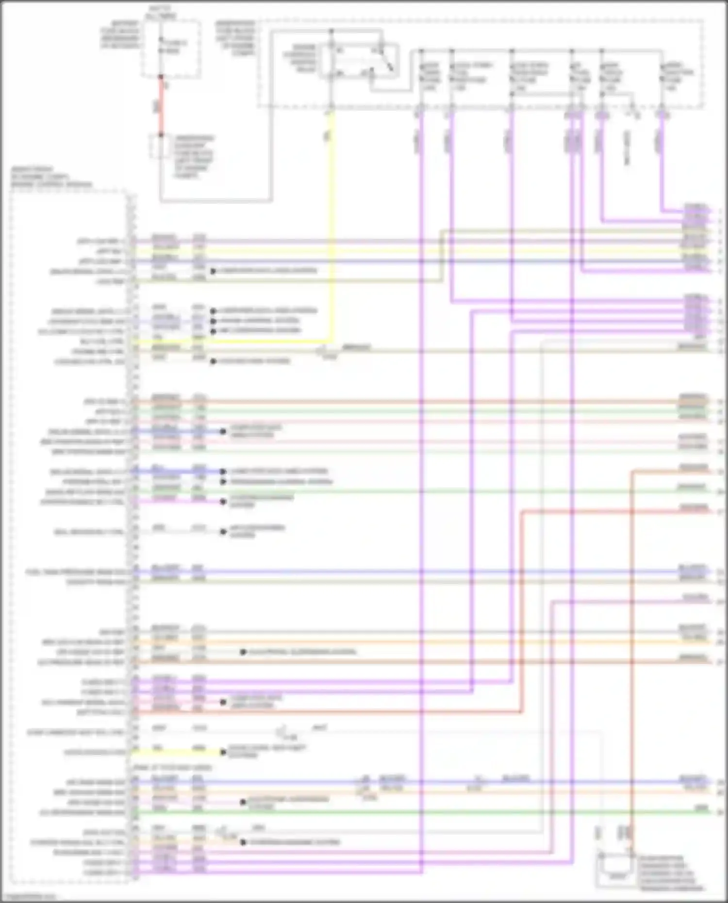 CT6 Cadillac I (2016-2019): Wiring diagram engine performance 3.6l vin s (1 of 9)