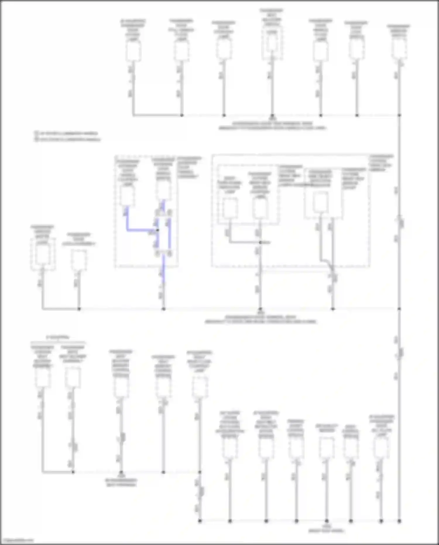 CT6 Cadillac I (2016-2019): Ground distribution circuit (6 of 9)