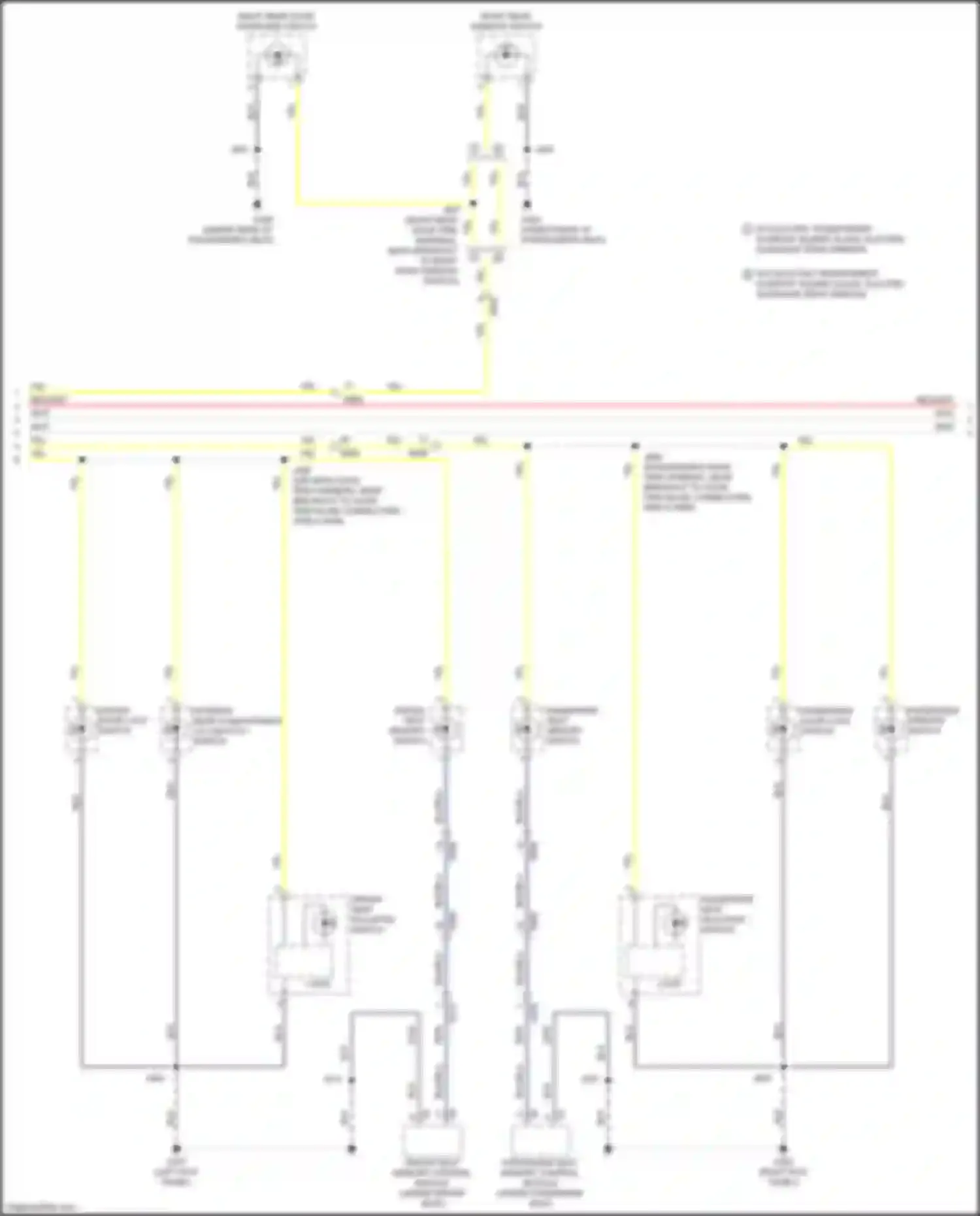CT6 Cadillac I (2016-2019): Instrument illumination circuit (3 of 4)