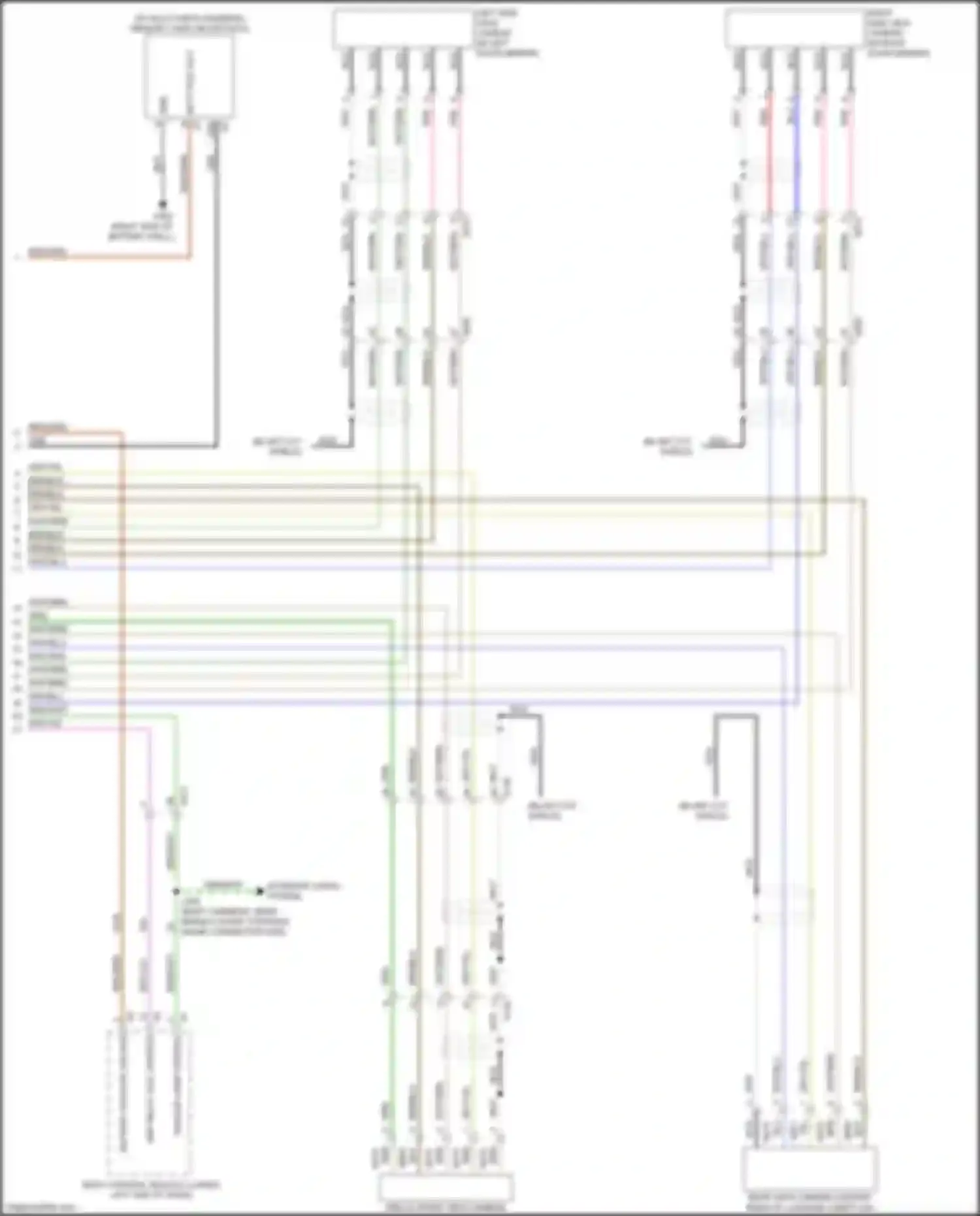 CT6 Cadillac I (2016-2019): All around vision camera circuit (2 of 2)