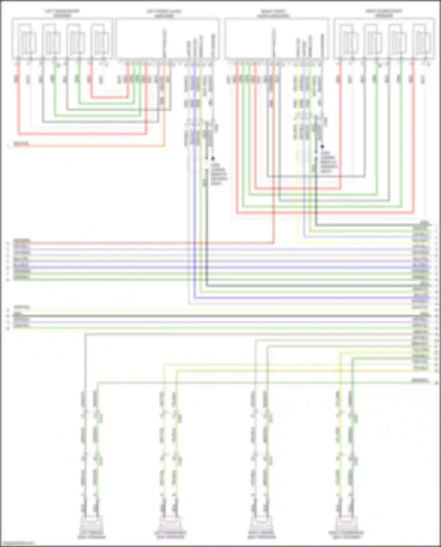 CT6 Cadillac I (2016-2019): Navigation circuit, w/ audiophile system (5 of 7)