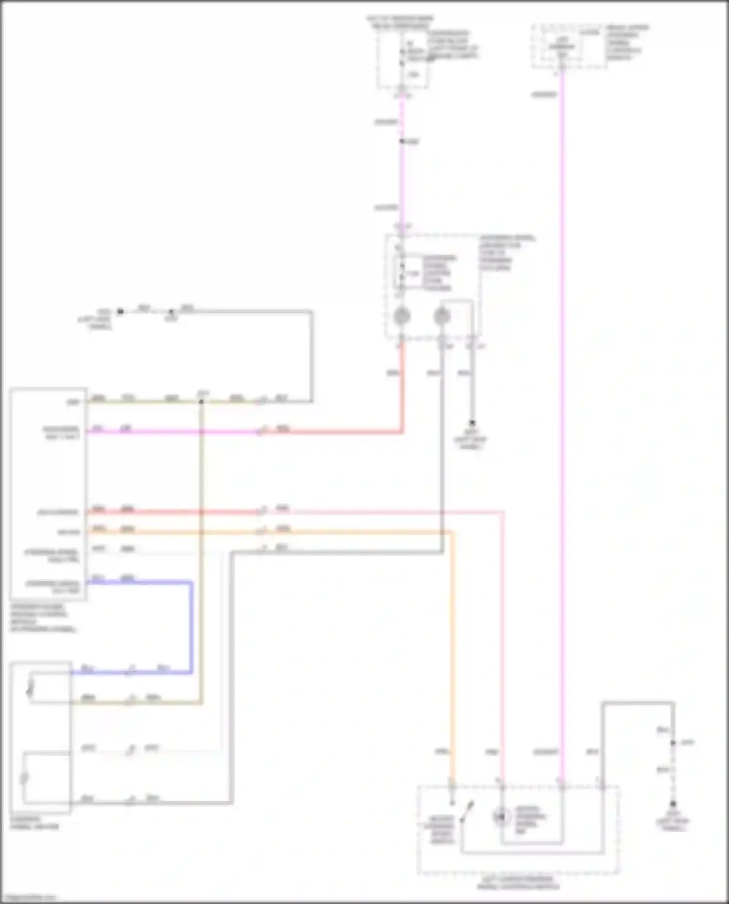 CT6 Cadillac I (2016-2019): Heated steering wheel circuit