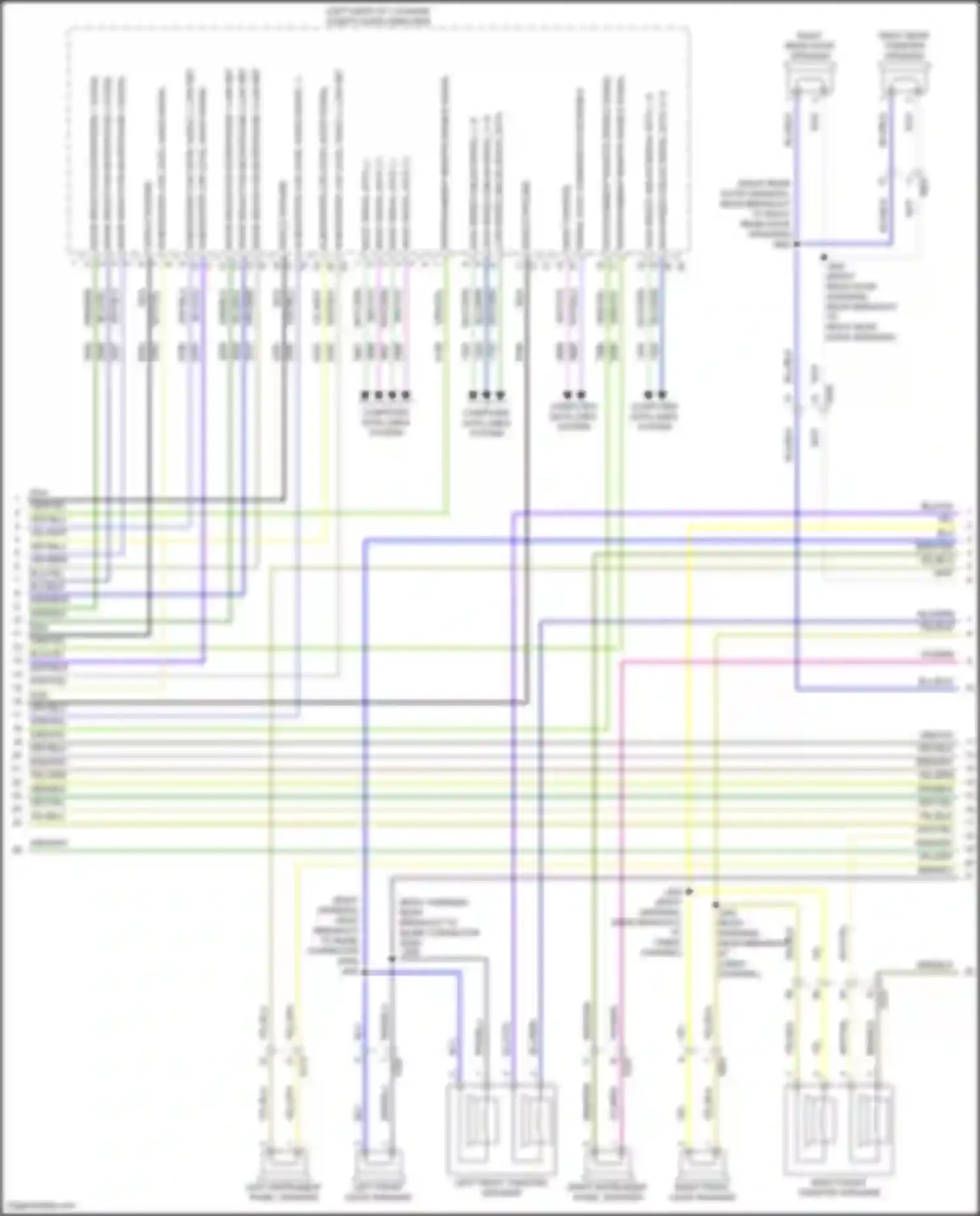 CT6 Cadillac I (2016-2019): Radio circuit, w/ audiophile system (6 of 7)