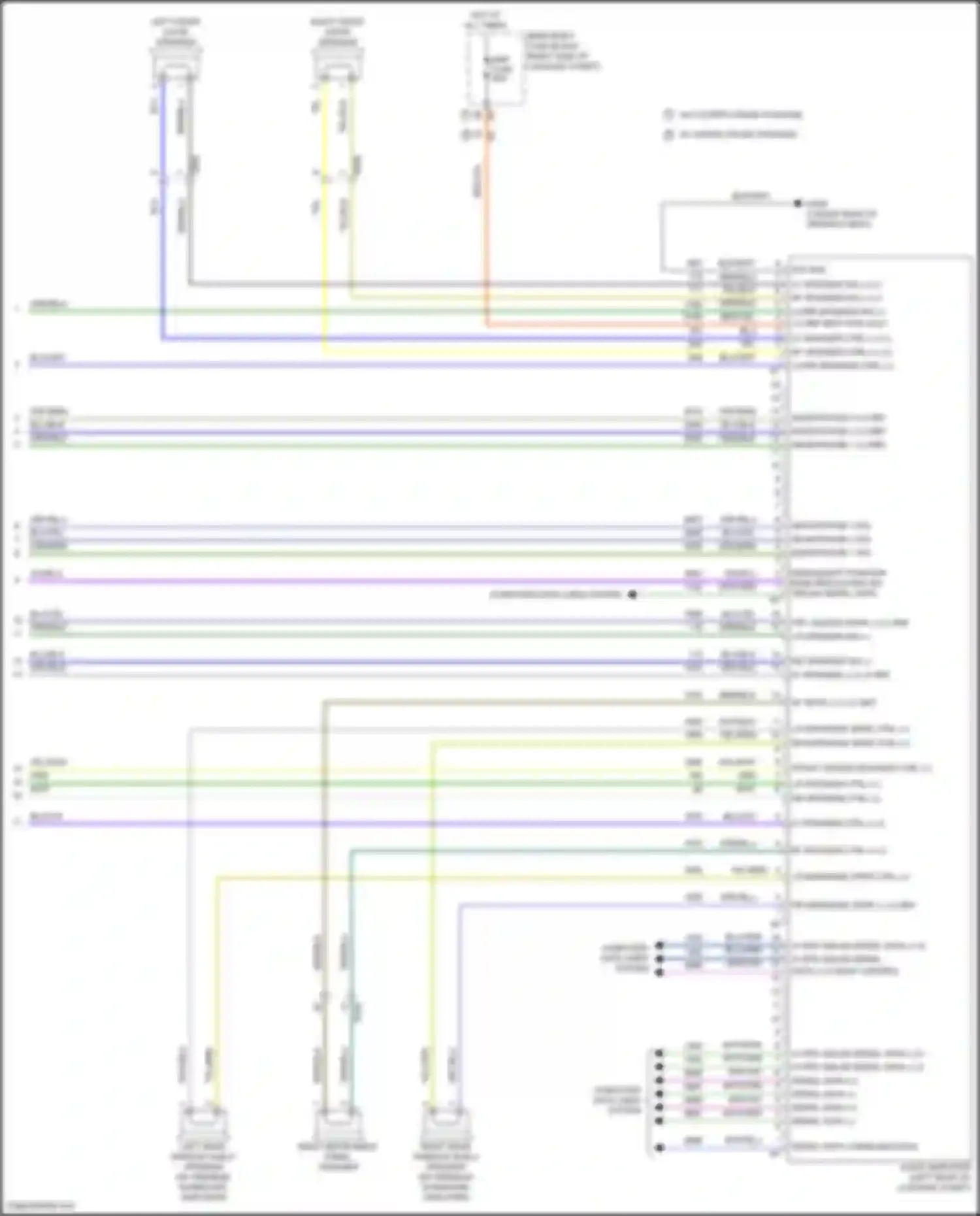 CT6 Cadillac I (2016-2019): Radio circuit, w/o audiophile system (5 of 5)