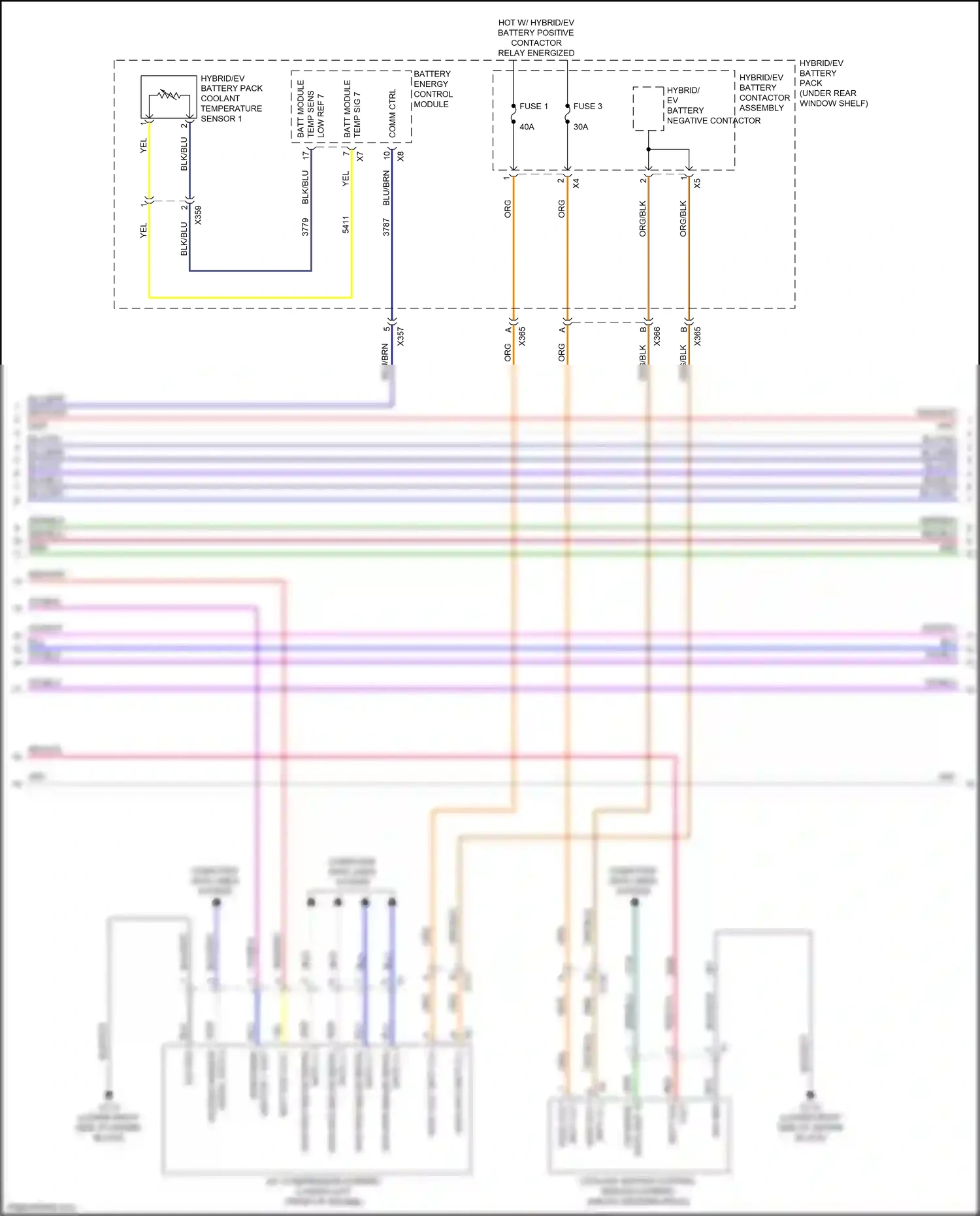 Cadillac CT6 I (2016-2019) comm ctrl wiring diagram  (2 of 5)